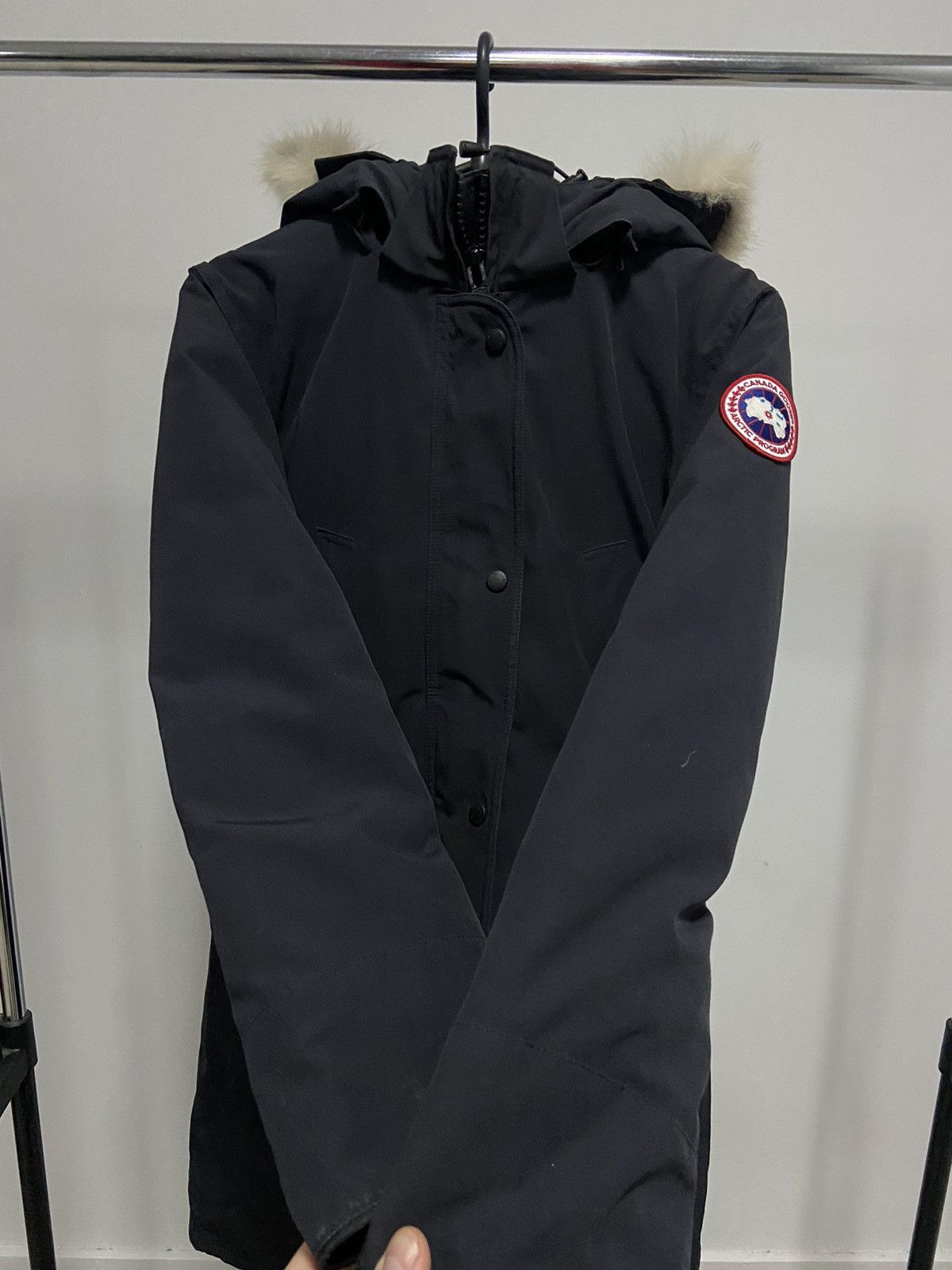 Canada Goose × Vintage Canada Goose trillium Jacket Hood Vintage Puffer Size XS / US 0-2 / IT 36-38 - 6 Thumbnail