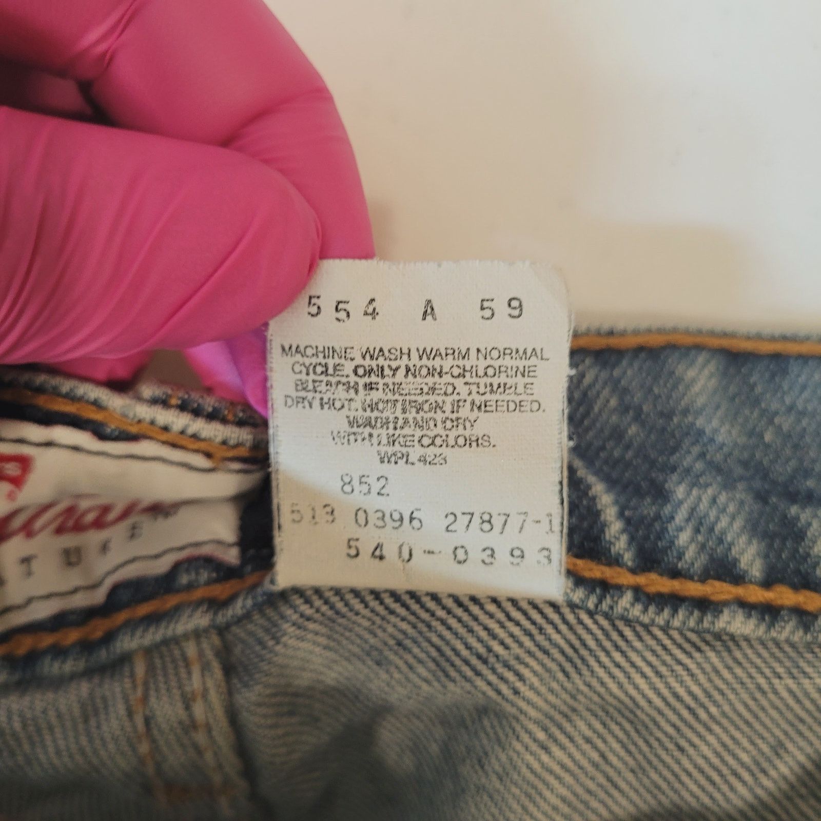 Levi's VTG 80s Levi's 540 Orange Tab USA Jeans 38x34 Dad Jean Size US 38 / EU 54 - 10 Thumbnail
