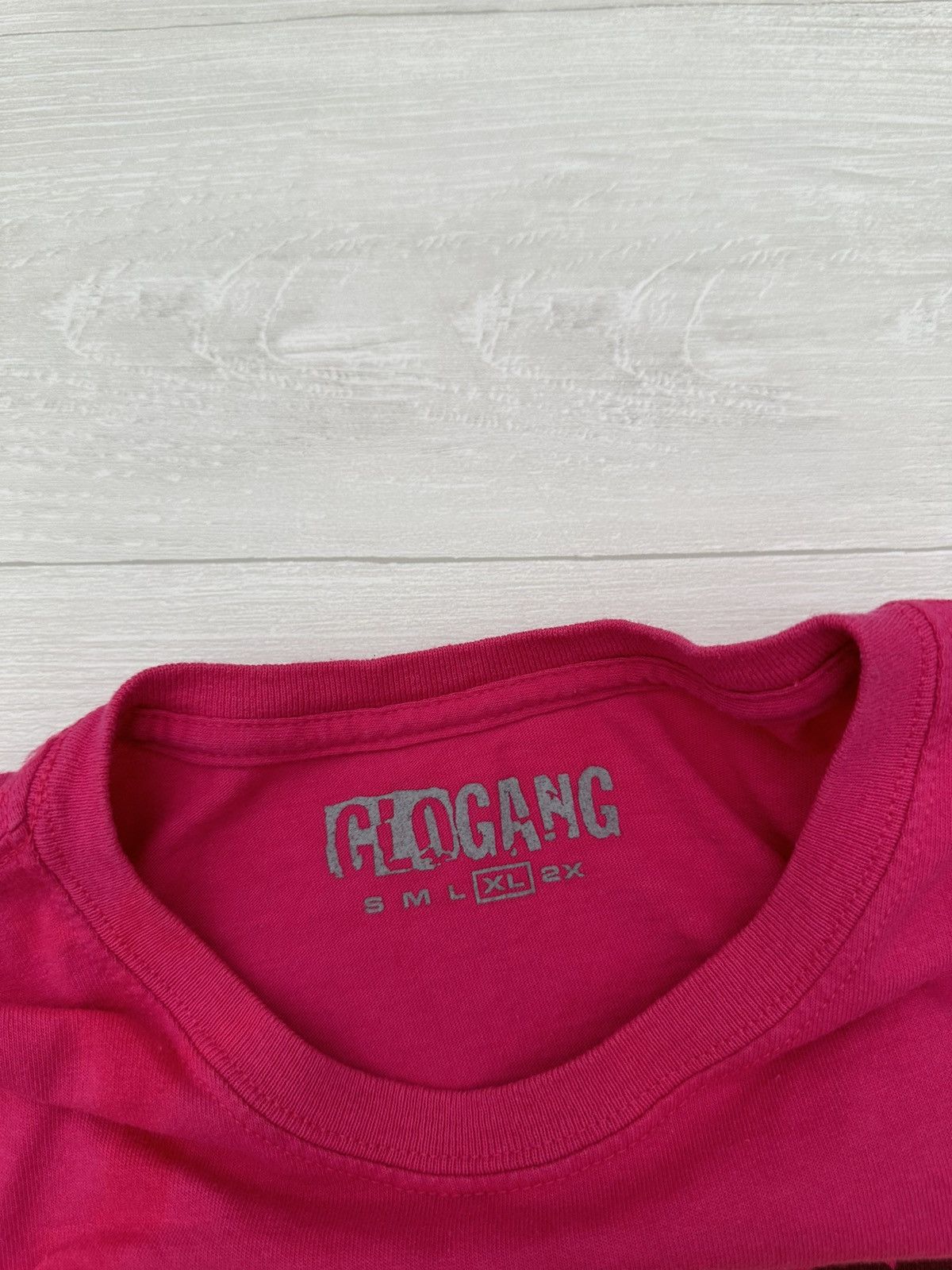 Glo Gang Glo Gang Pink Almighty Star / Sun Logo Tee Sz. XL GLOGANG Size US XL / EU 56 / 4 - 5 Thumbnail