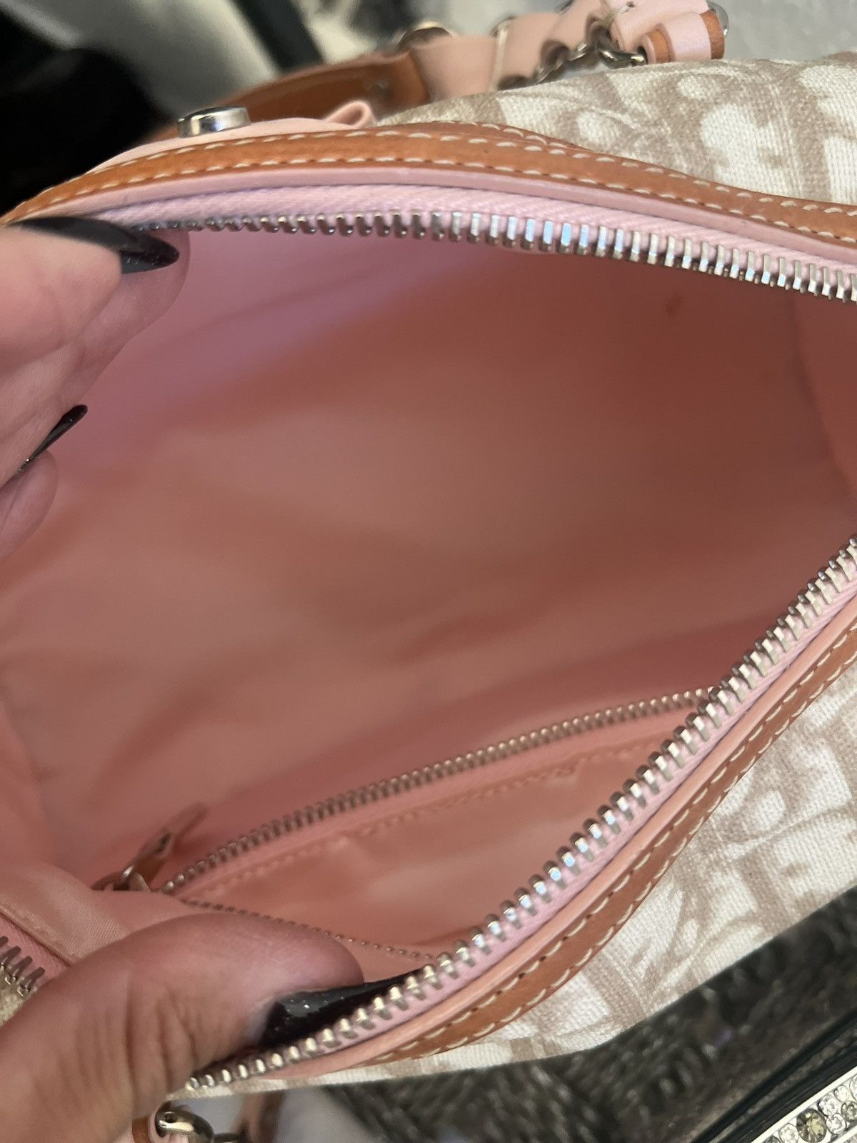 Dior Vintage Dior Bowling bag Size ONE SIZE - 13 Thumbnail