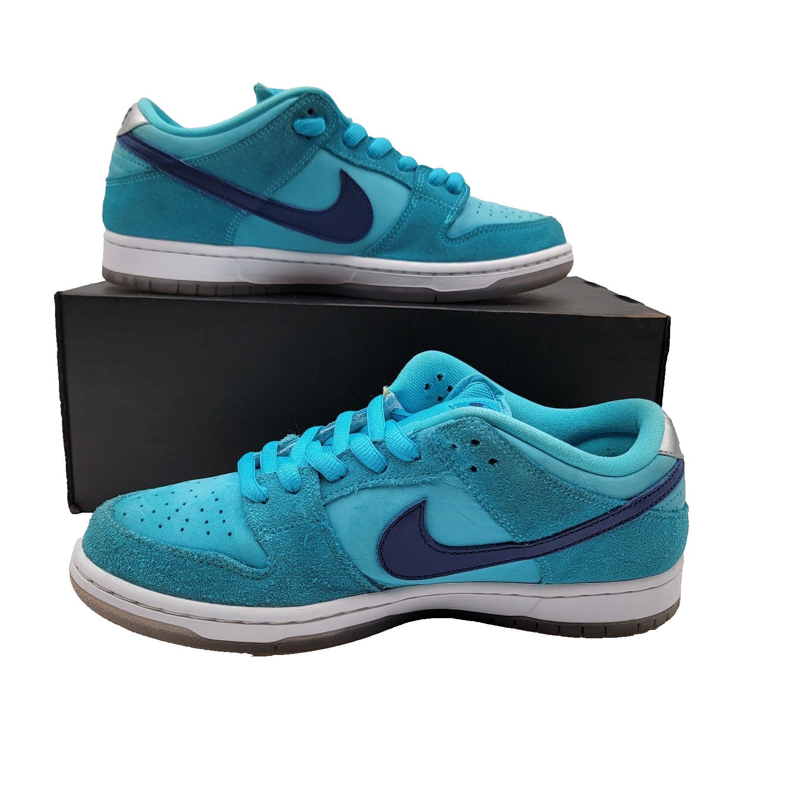Nike Nike Men's SB Dunk Low 'Blue Fury' Sz 8 BQ6817-400 (415) Size US 8 / EU 41 - 2 Thumbnail
