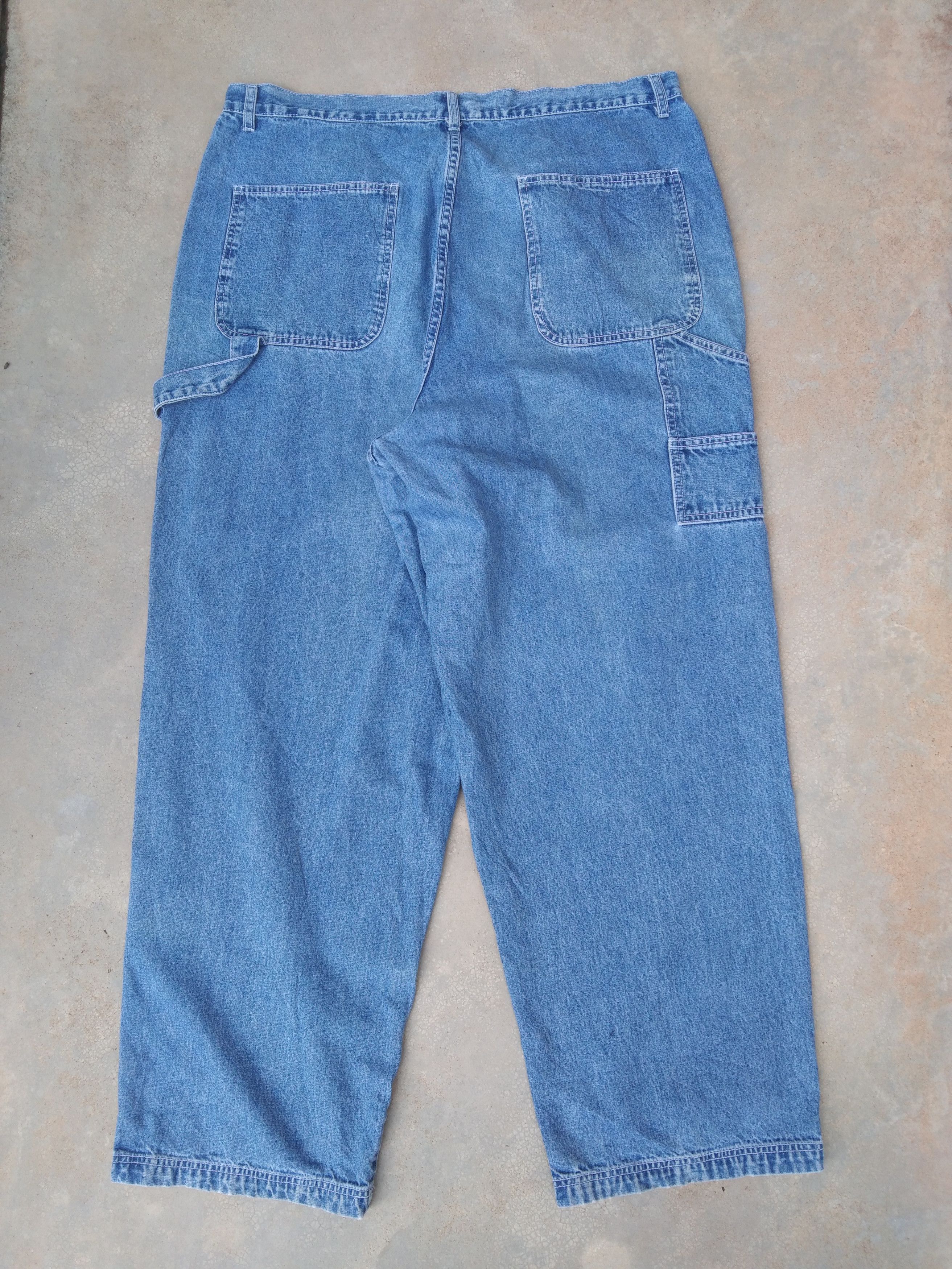 Jean Vintage Revolt Jeans Y2k Carpenter Skater Baggy Fit 38x31 Size US 38 / EU 54 - 2 Thumbnail