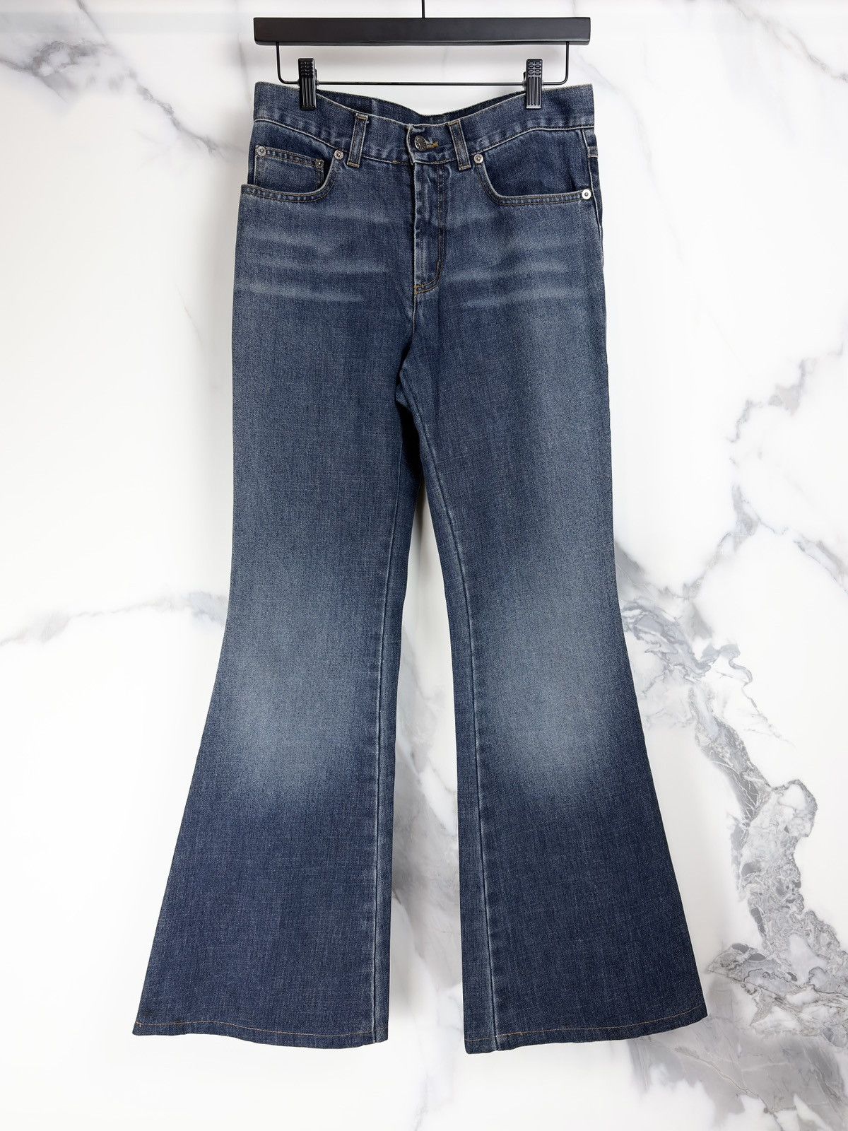 Gucci × Tom Ford Gucci by Tom Ford SS04 Flared Denim Jeans | Grailed