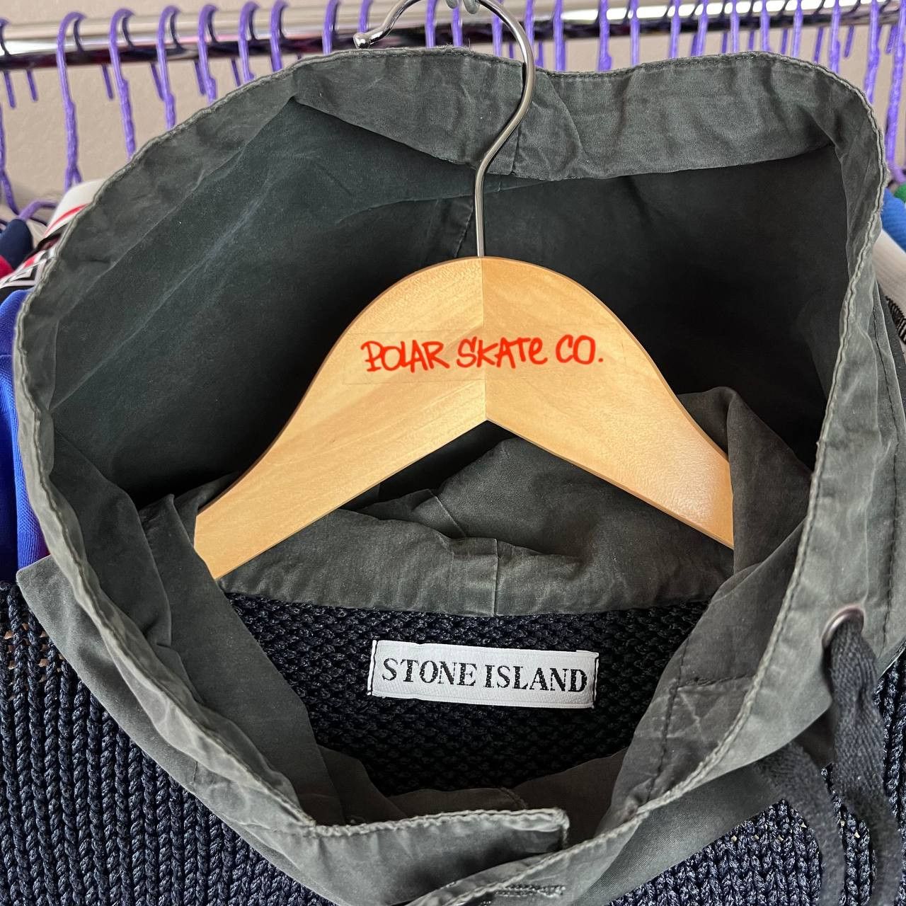 Stone Island Vintage Stone Island 1999 Knitwear Hooded Sweater Size US M / EU 48-50 / 2 - 8 Thumbnail
