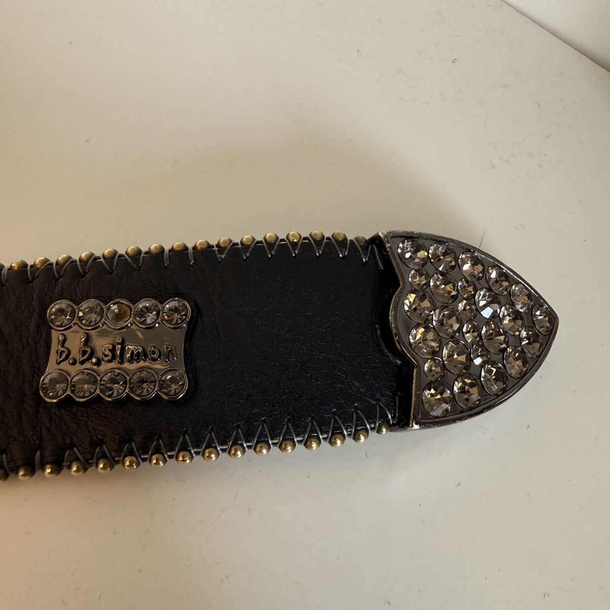 B.B. Simon BB Simon belt black Size ONE SIZE - 2 Thumbnail