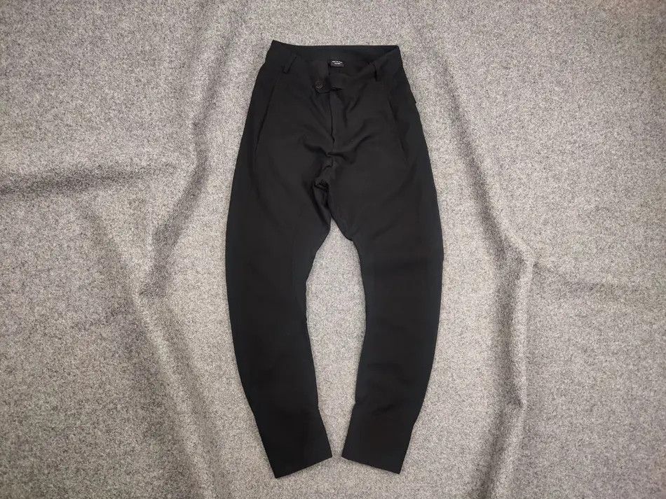 Kai Bitte Kai Rand Scandinavian design Black Asymmetric Pants Size US 34 / EU 50 - 1 Thumbnail