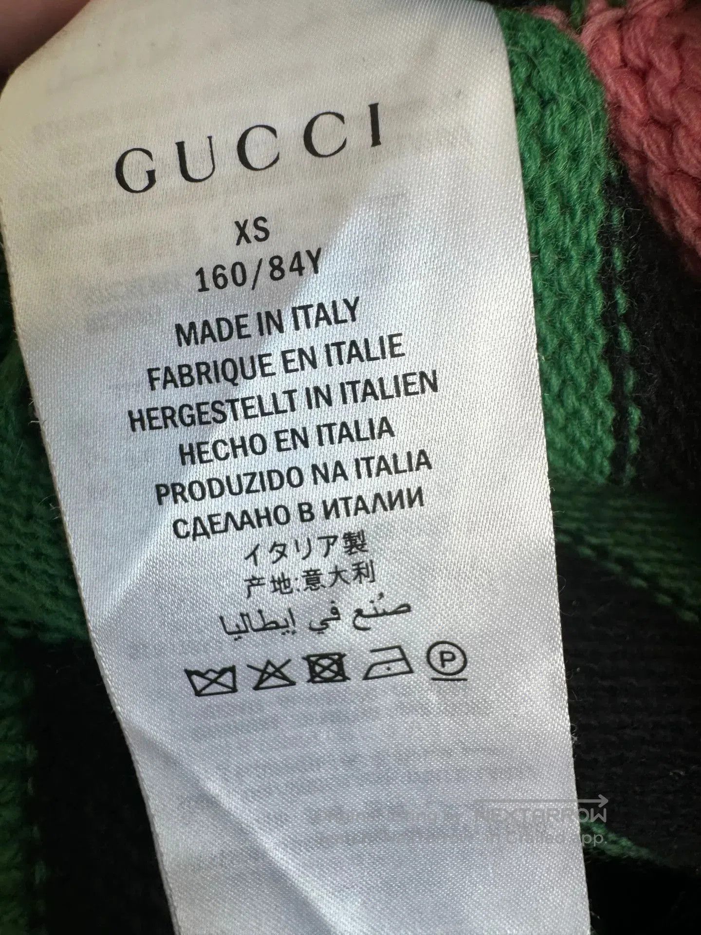 Gucci Gucci Green Cat Striped Sweater XS. Size XS / US 0-2 / IT 36-38 - 5 Thumbnail