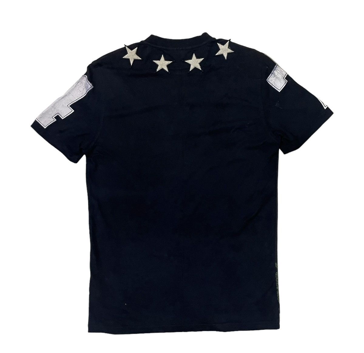 Designer × Givenchy Givenchy star 74 logos black tee Size XS / US 0-2 / IT 36-38 - 2 Thumbnail