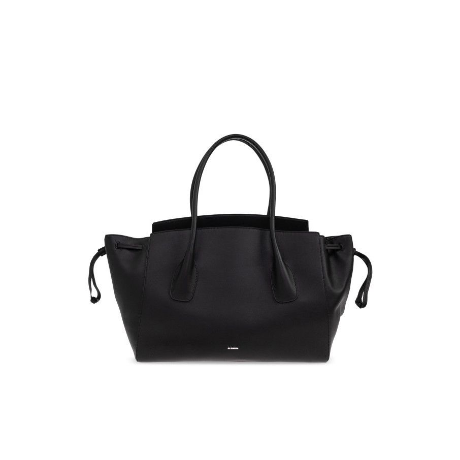 Jil Sander JIL SANDER Black Leather Shoulder Bag New & Authentic Size ONE SIZE - 1 Thumbnail