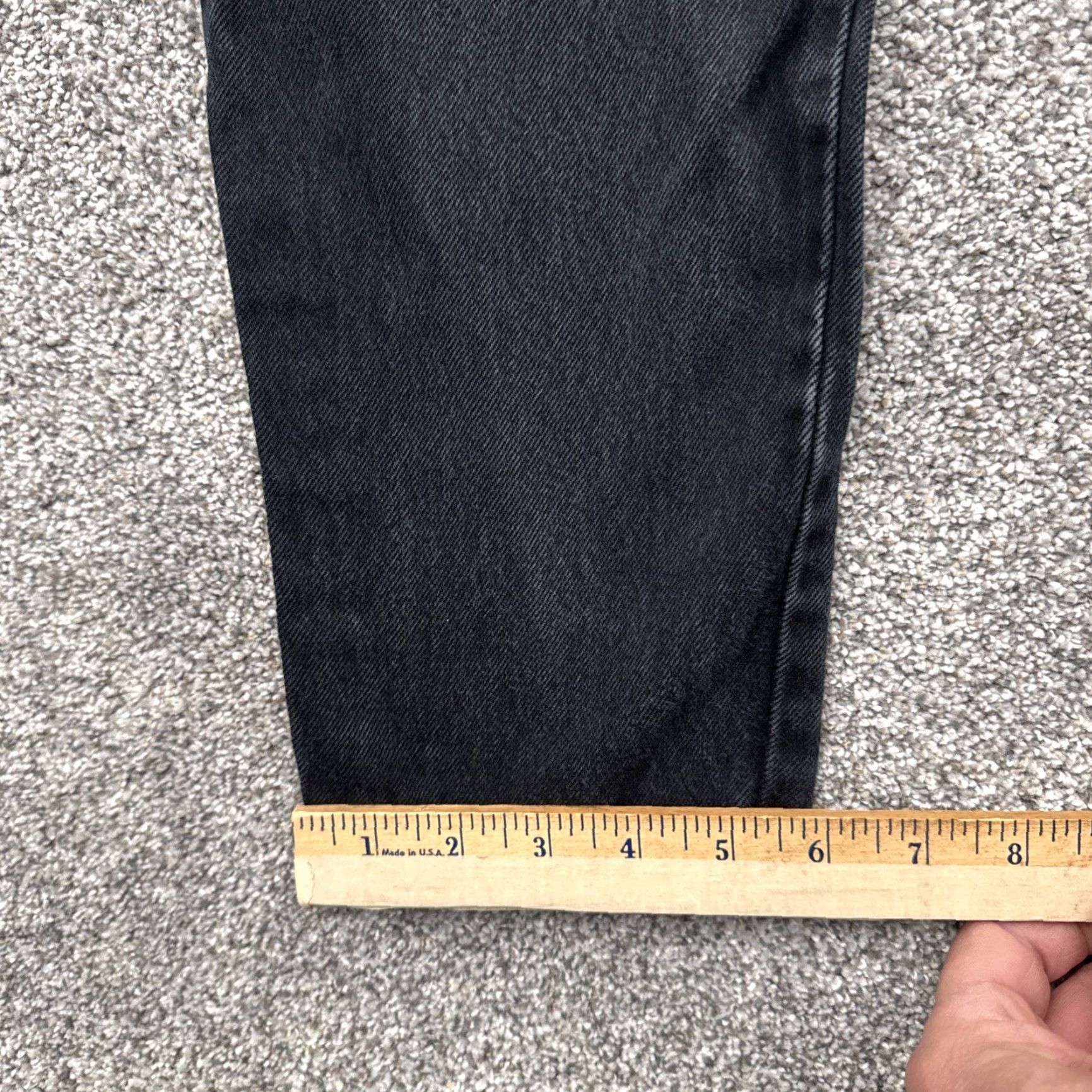 Vintage VINTAGE Bongo Jeans 7 Gene Montesano 90s Grunge Streetwear Tapered Denim Women Jeans Black 28in Inseam High Rise 25in Waist Regular 90s Theme Size 28" / US 6 / IT 42 - 2 Thumbnail