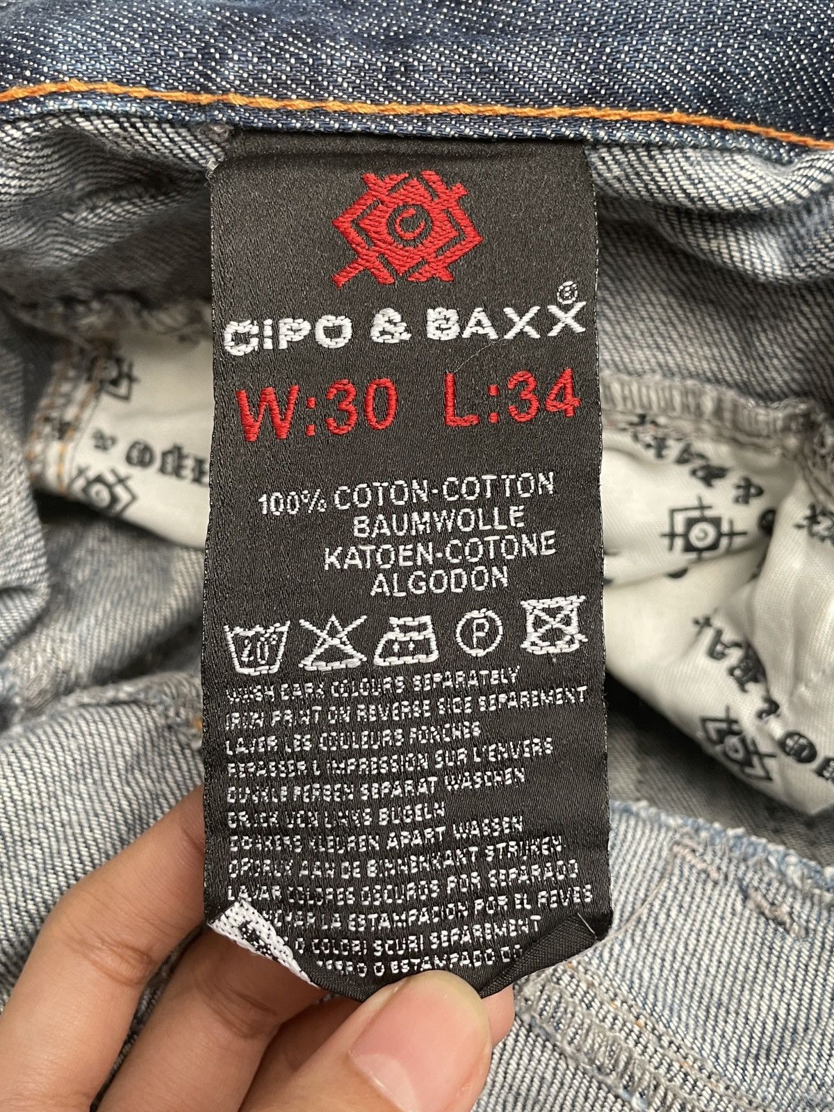 If Six Was Nine × Japanese Brand Rare Vintage Japanese Brand Cipo&Baxx Tactical Jeans 2000s Size US 30 / EU 46 - 10 Thumbnail