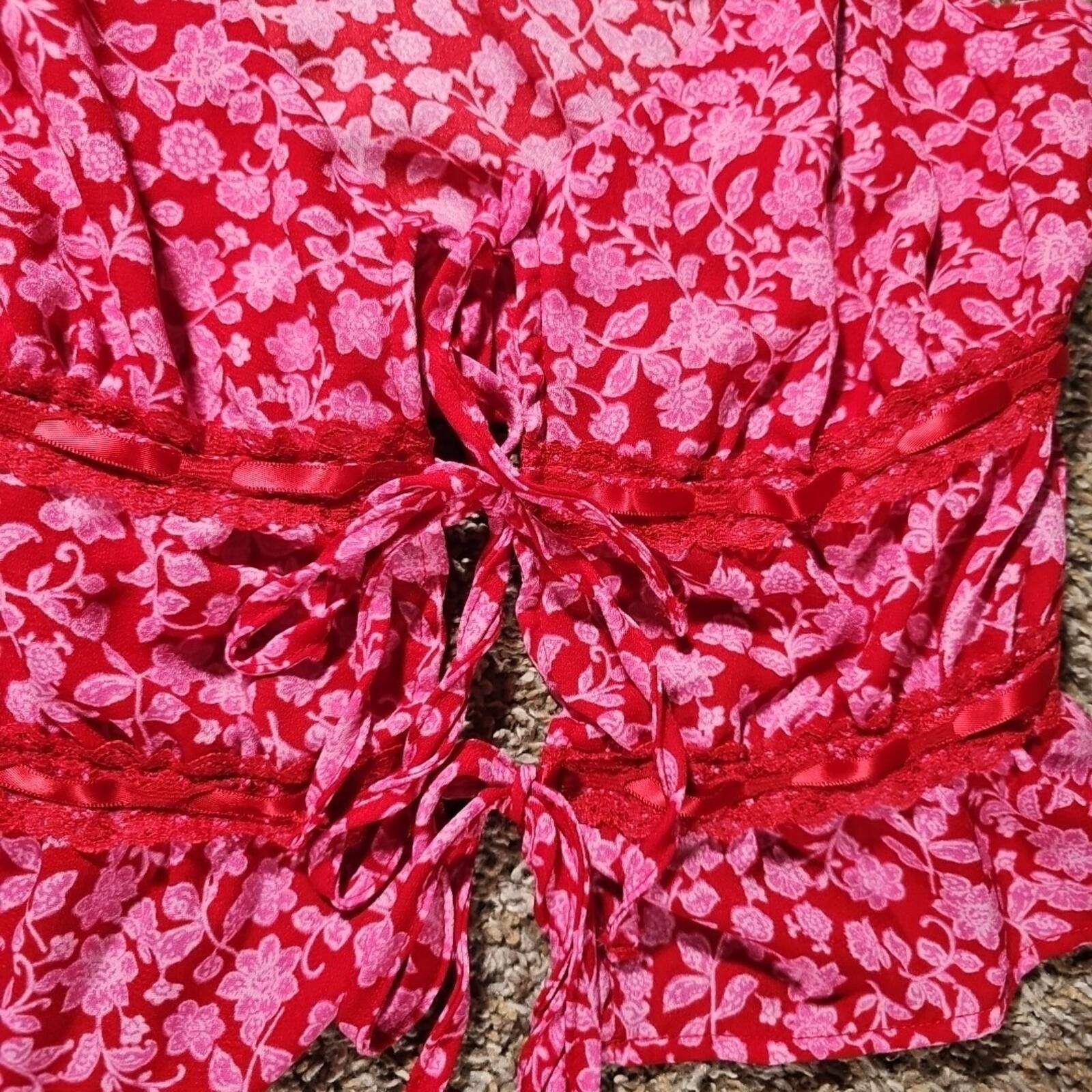 NBDN Nobrandedon NoBo M 8-10 Tie Front Set Long Skirt Sexy NWT Size ONE SIZE - 3 Thumbnail