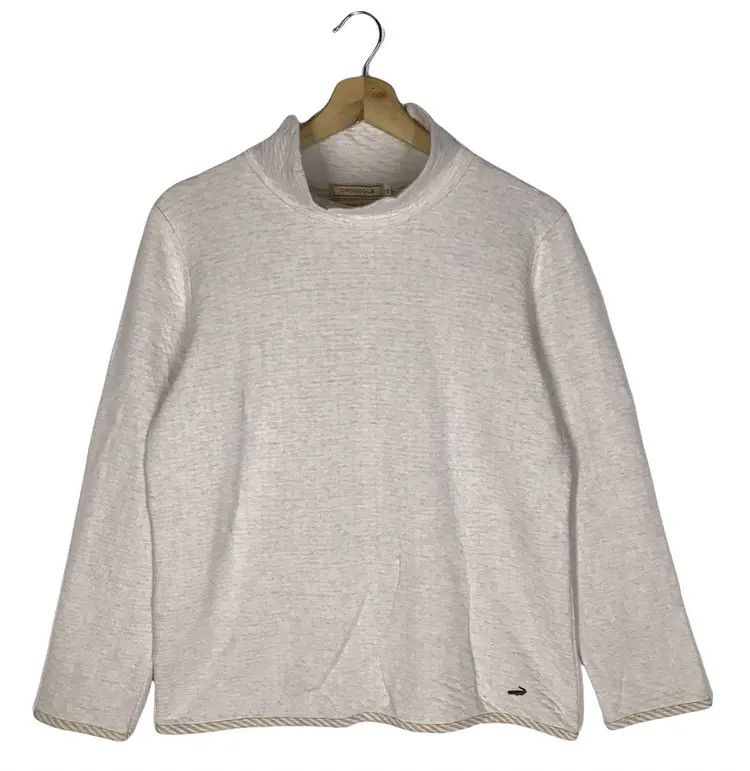 Japanese Brand Vintage Crocodile Crop Sweatshirts Size L / US 10 / IT 46 - 1 Thumbnail