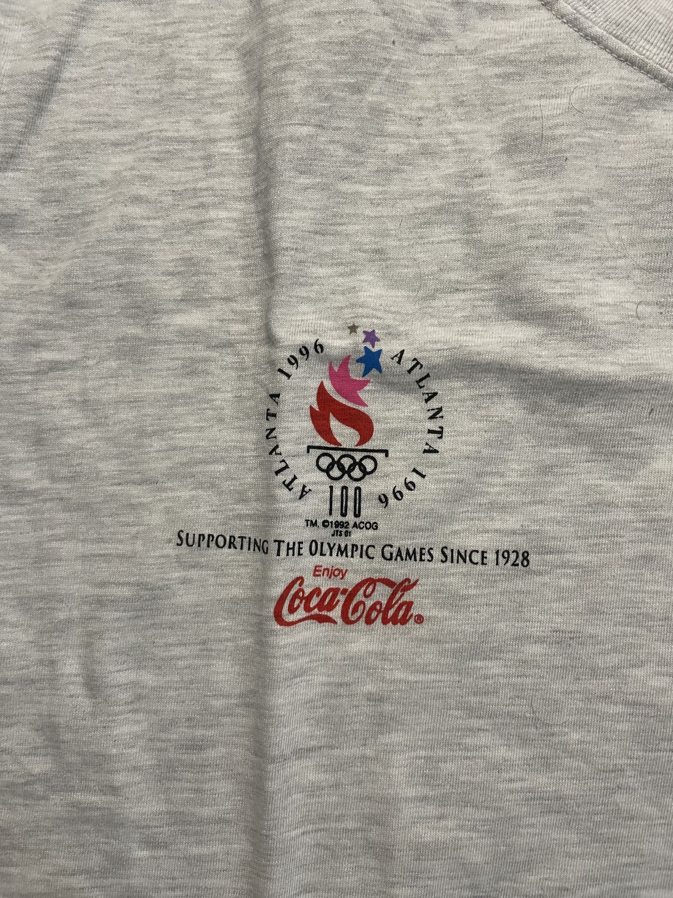 Coca Cola Vintage 1993 Coca-Cola Olympic Games Graphic T-Shirt Size US L / EU 52-54 / 3 - 3 Thumbnail