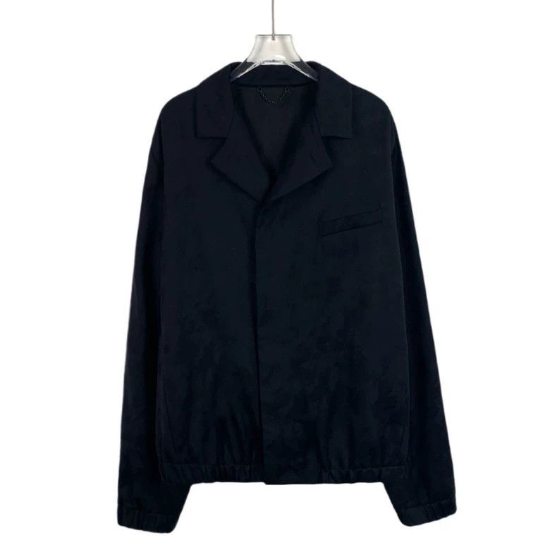 Louis Vuitton Louis Vuitton Black print dark print full sheepwool lapel Size US XL / EU 56 / 4 - 1 Thumbnail