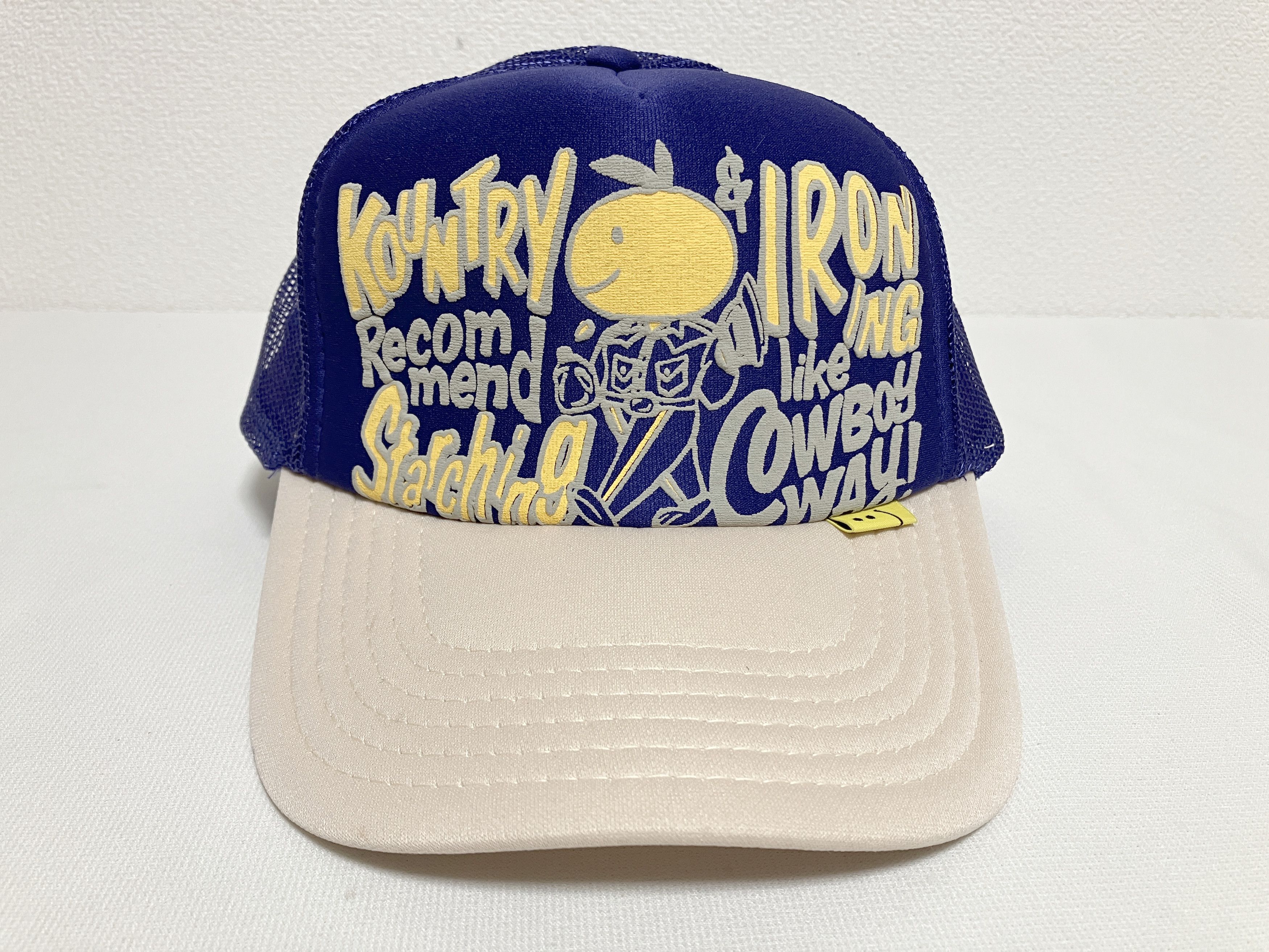 Kapital kapital kountry CONEYCOWBOWY truck cap hat trucker purple Size ONE SIZE - 3 Thumbnail