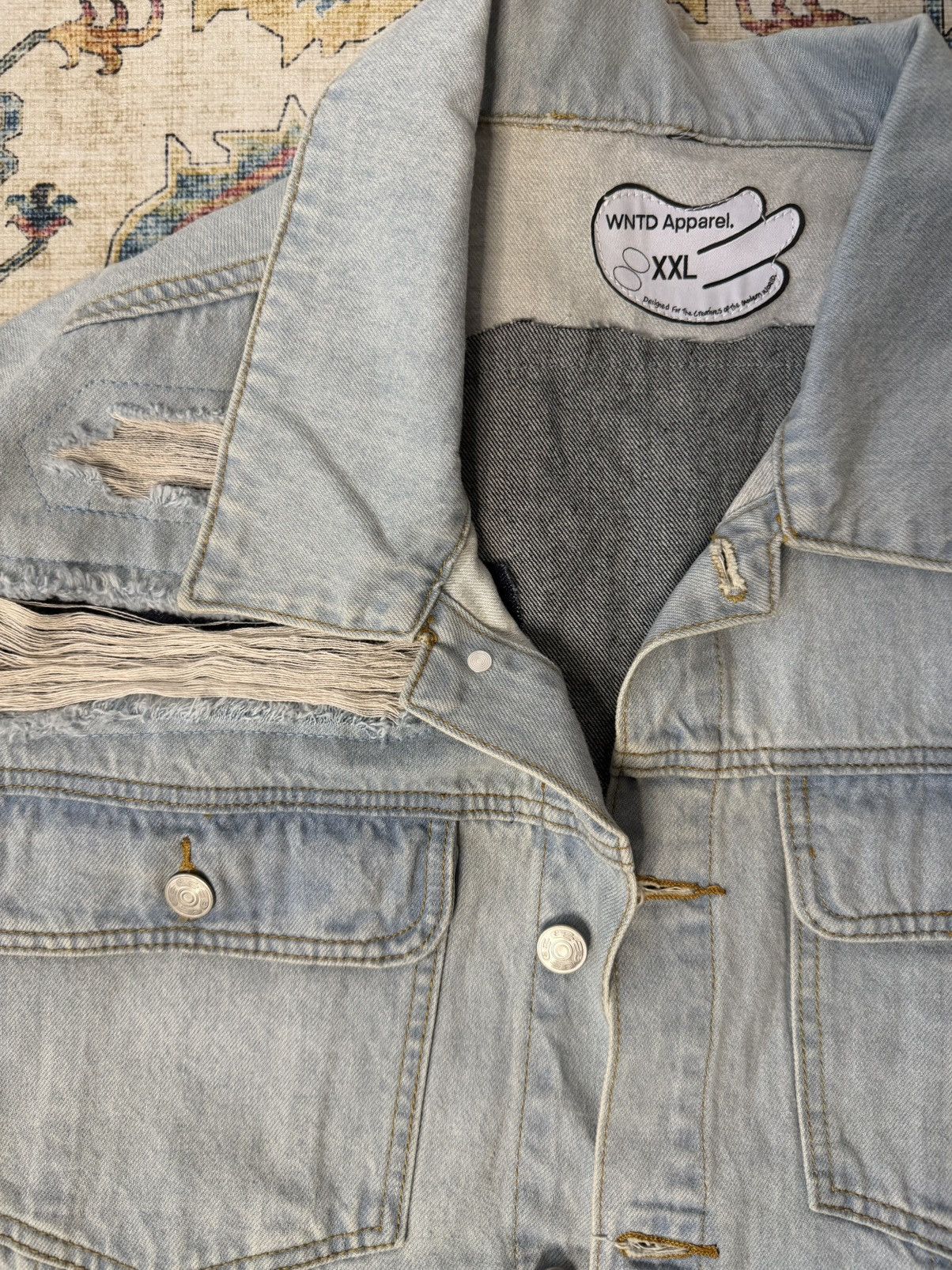 Other WNTD Apparel Denim Jacket Size US XXL / EU 58 / 5 - 2 Thumbnail