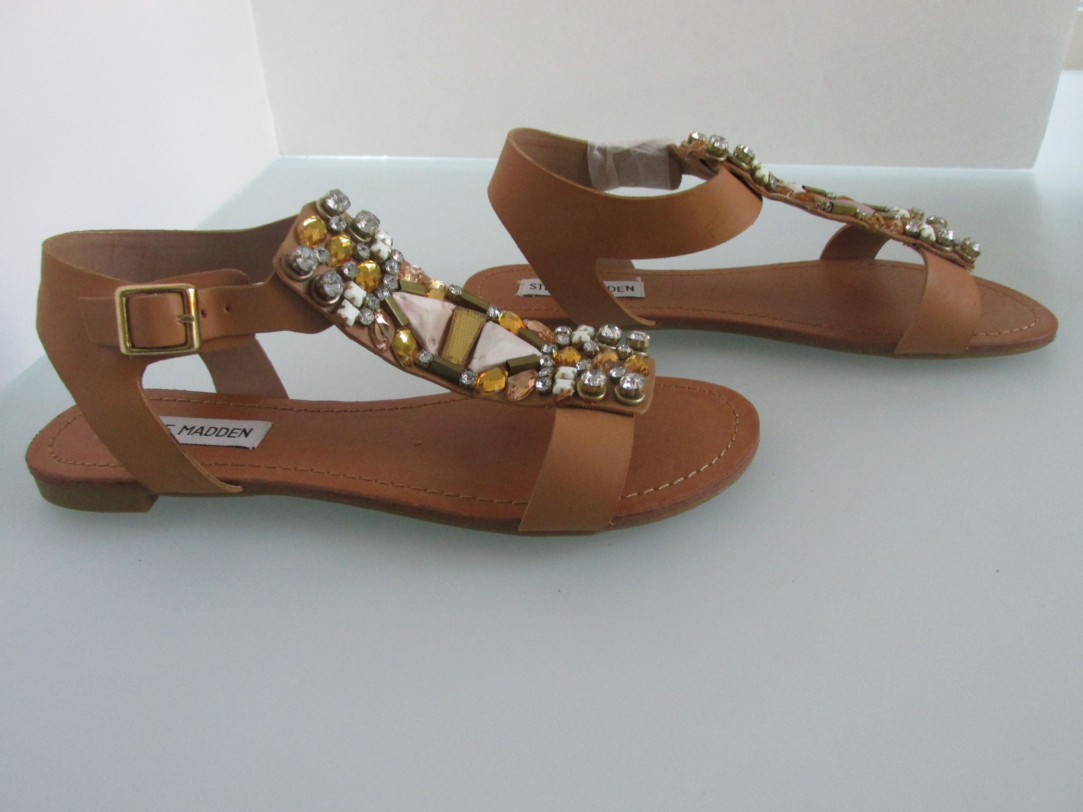 Steve Madden Steve Madden New Wiktor Women's Embellished Sandals Size 8 M Size US 8 / IT 38 - 3 Thumbnail