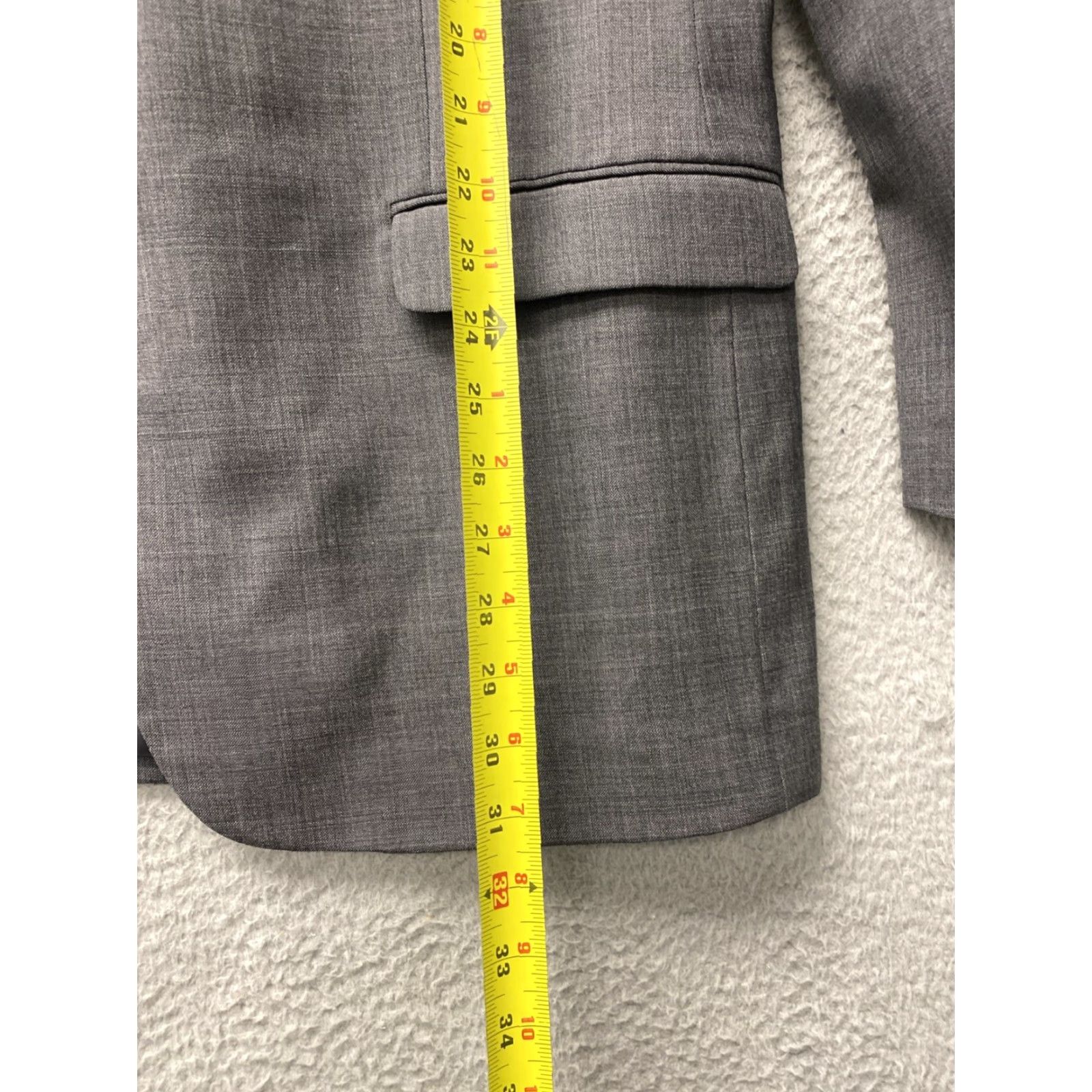 Ralph Lauren Ralph Lauren Gray Blazer RRL Jacket 44 L Super Fine Wool /102-54 Size 44R - 5 Thumbnail
