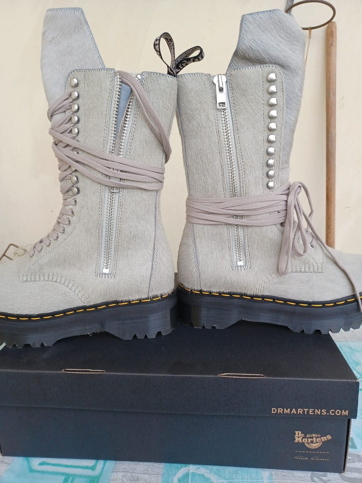 Dr. Martens × Rick Owens DR.MARTENS X RICK OWENS Size US 10.5 / EU 43-44 - 2 Thumbnail
