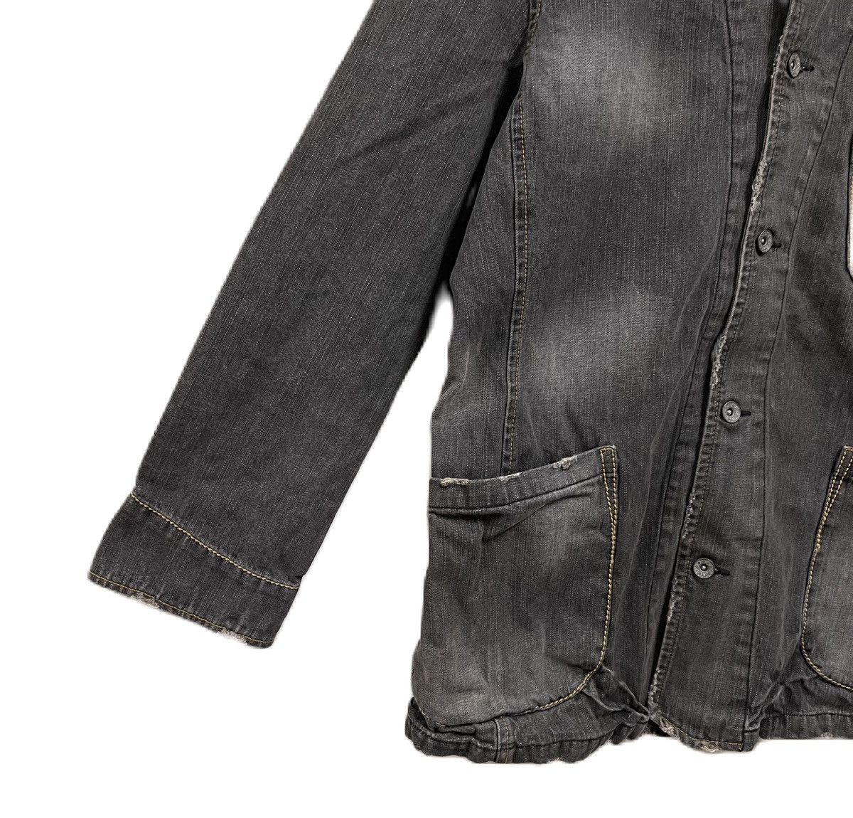 If Six Was Nine Power To The People Jacket PTTP Denim Jacket Japanese Brand Size US L / EU 52-54 / 3 - 5 Thumbnail