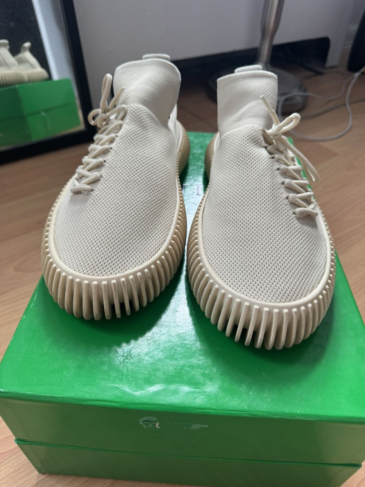 Bottega Veneta Bottega Technical Ripple Knit Sneakers Size US 9 / EU 42 - 3 Thumbnail