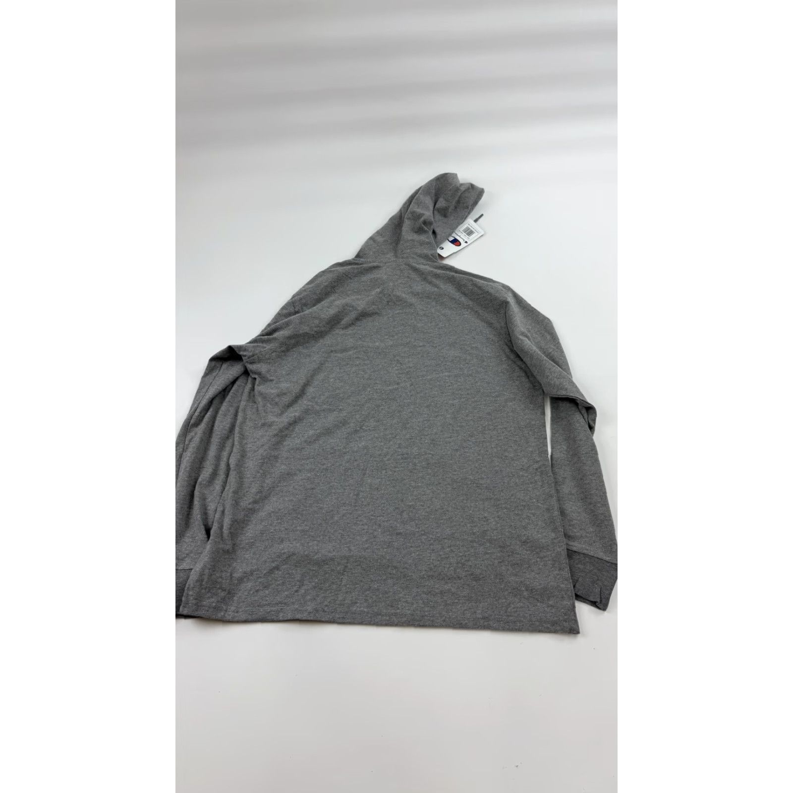 Champion Champion Hoodie Men Medium Gray Oxford Heather Jersey Pullover Athletic All Seasons Sports 90s Logo Size US M / EU 48-50 / 2 - 6 Thumbnail