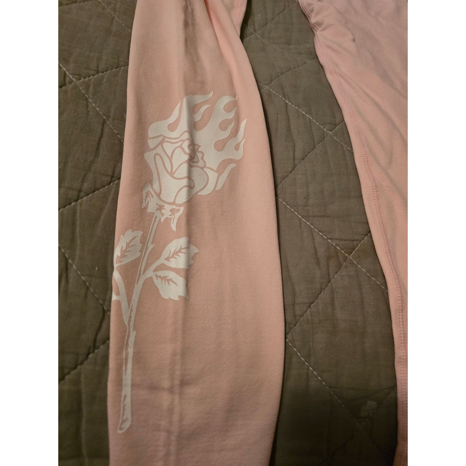 Civil Regime Civil regime pink leggings XS Size 23" - 2 Thumbnail