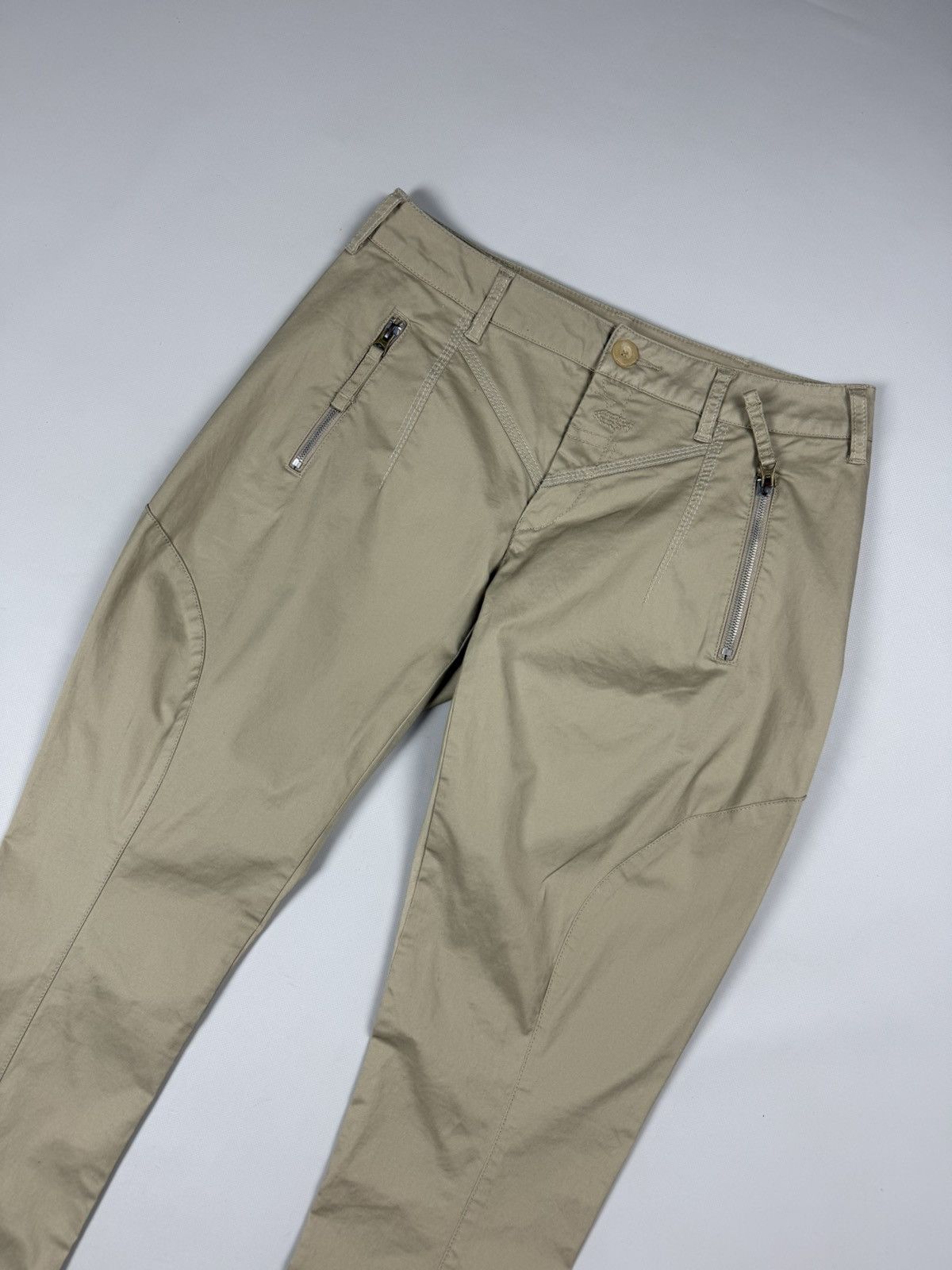 Marithe + Francois Girbaud MFG Girbaud Men’s Avant-Garde Chino Pants Trousers Size US 30 / EU 46 - 4 Thumbnail