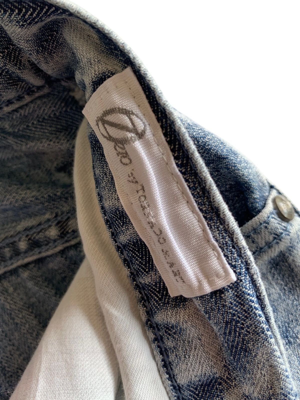 Tornado Mart TORNADO MART STRIPE JAPANESE STRETCH DISTRESSED DENIM Size US 32 / EU 48 - 15 Thumbnail