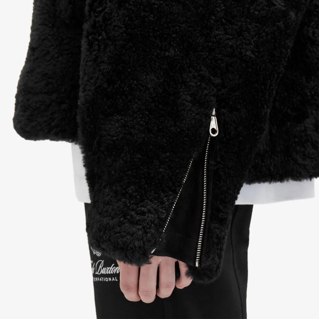 Cole Buxton Shearling Zip Hoodie Size US L / EU 52-54 / 3 - 3 Thumbnail