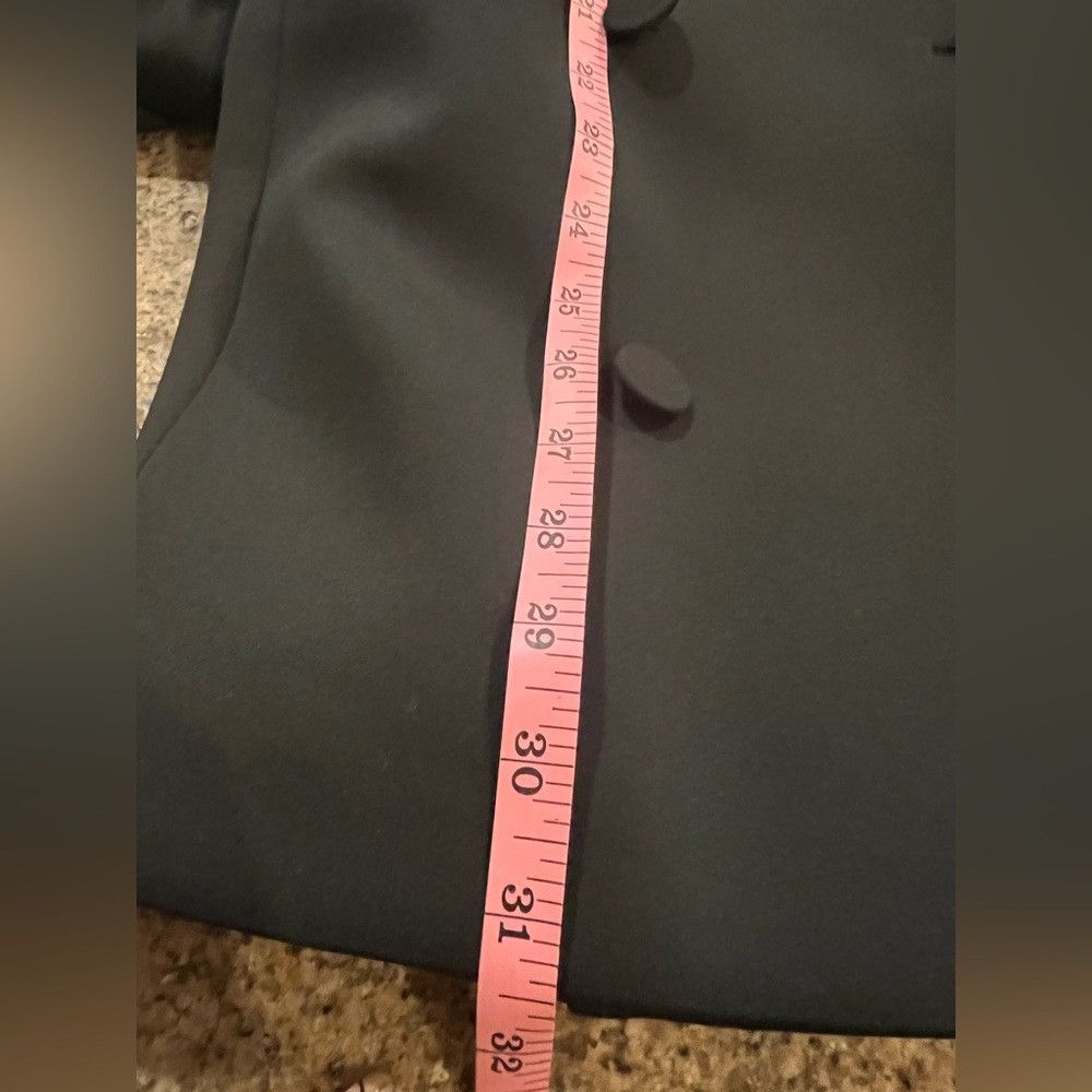 Good American Good American Scuba Exec Blazer Dress Black Double Breasted Size S / US 4 / IT 40 - 6 Thumbnail