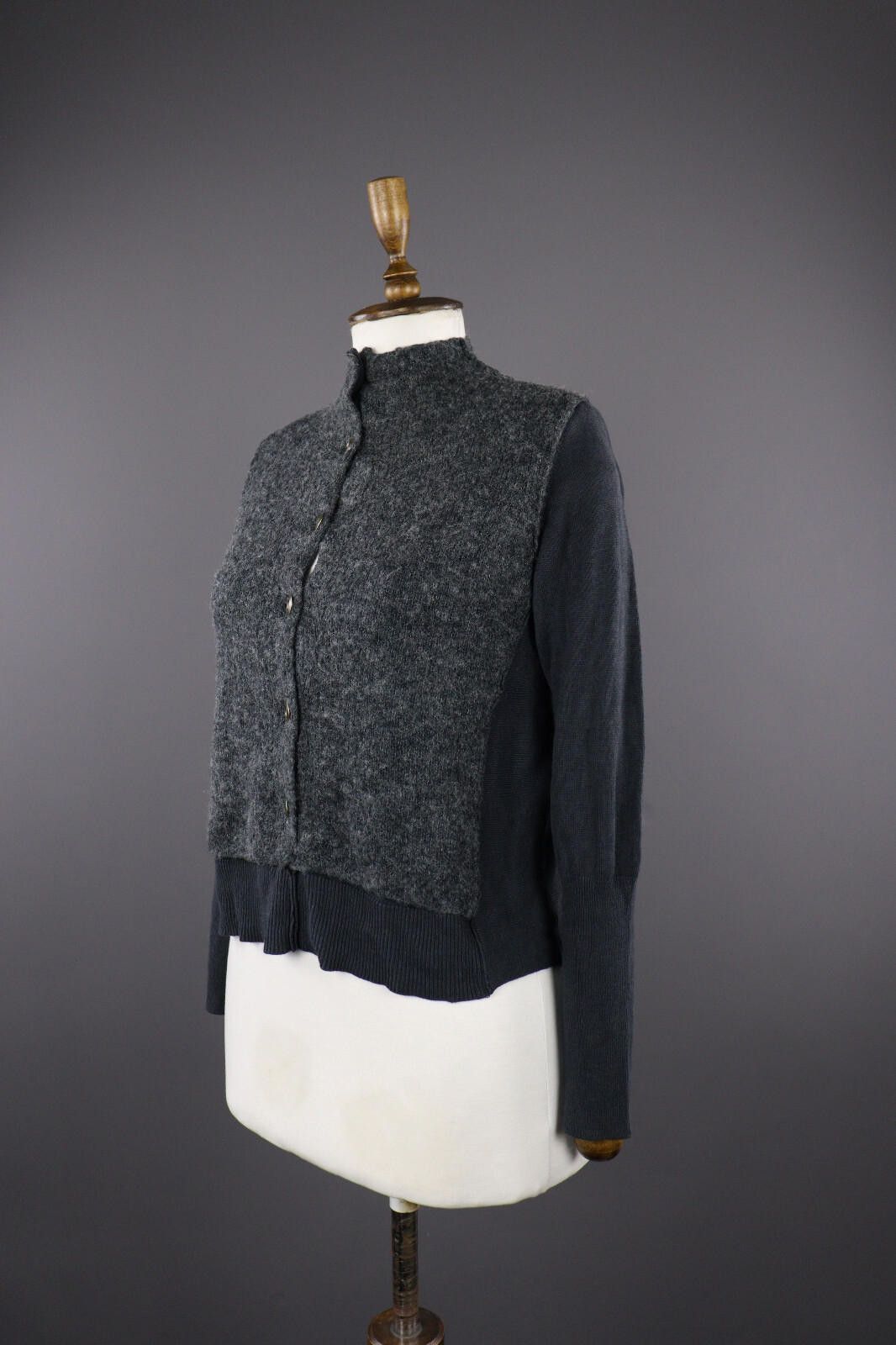 Rundholz Ladies Rundholz Casual Soft Knit Button Cardigan Sweater Size M / US 6-8 / IT 42-44 - 4 Thumbnail