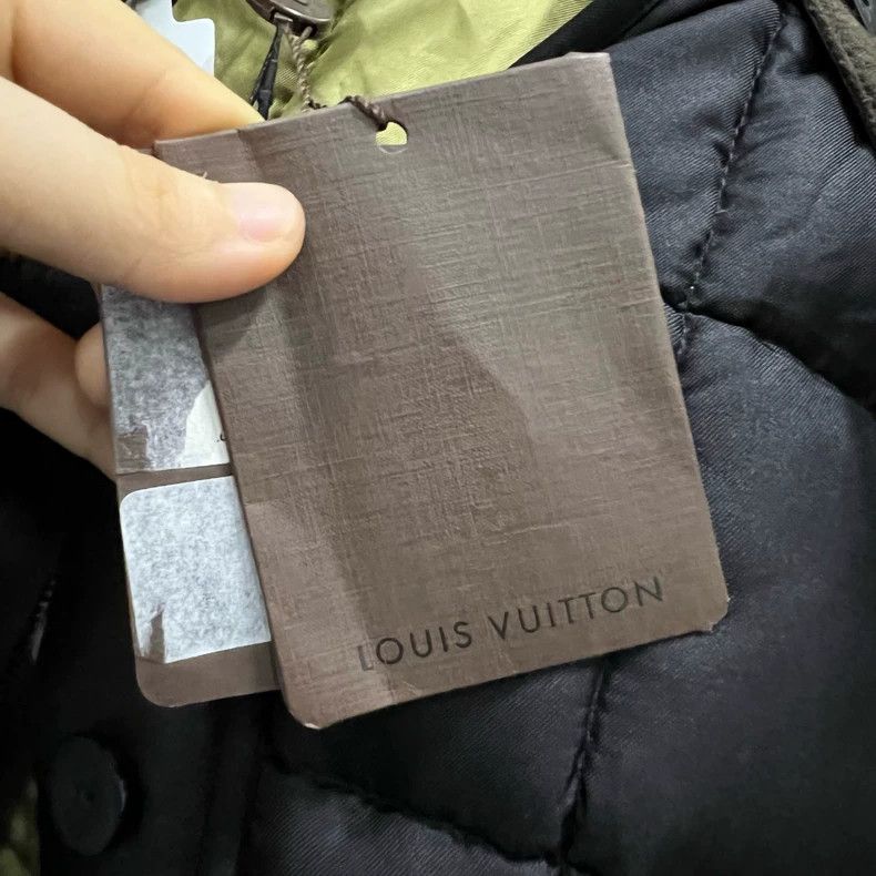 Louis Vuitton Louis Vuitton Patchwork color-blocking hooded long cotton-p Size US S / EU 44-46 / 1 - 6 Thumbnail