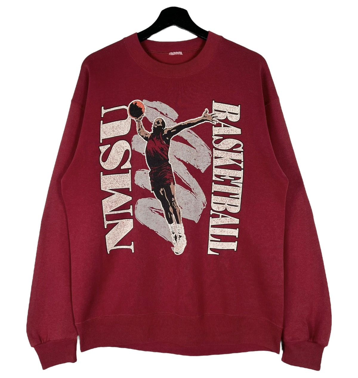 NBA 90s Vintage NMSU BASKETBALL Sweatshirt Size US L / EU 52-54 / 3 - 1 Thumbnail
