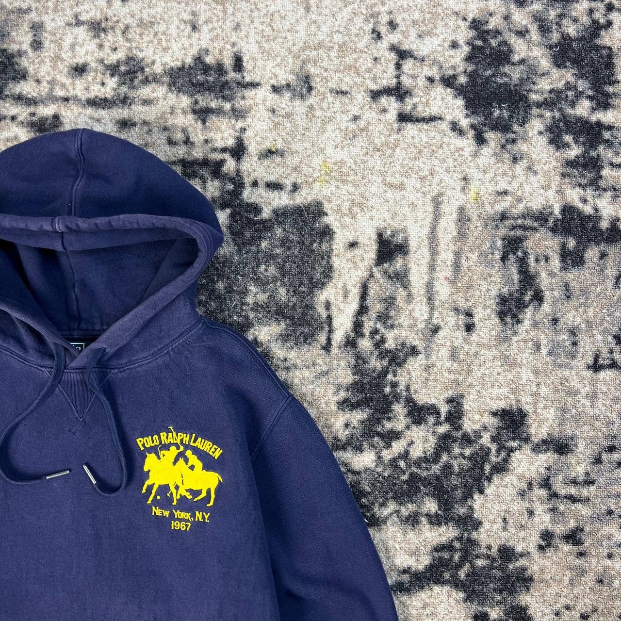 Polo Ralph Lauren Polo Ralph Lauren Big Logo Luxury Vintage Y2K Hoodie Size US XL / EU 56 / 4 - 2 Thumbnail