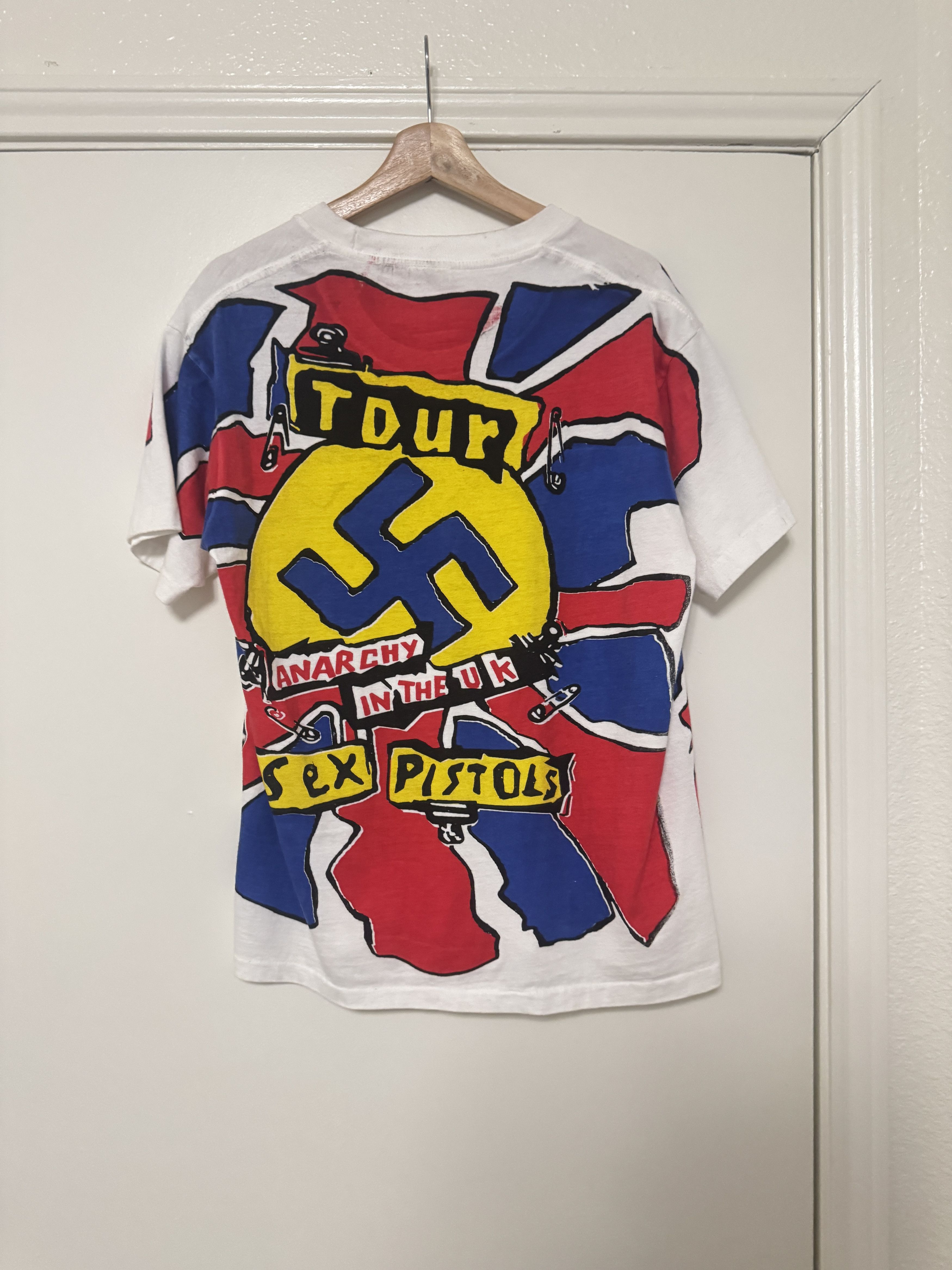 Vintage sid vicious anarchy in the UK tee Size US L / EU 52-54 / 3 - 4 Thumbnail