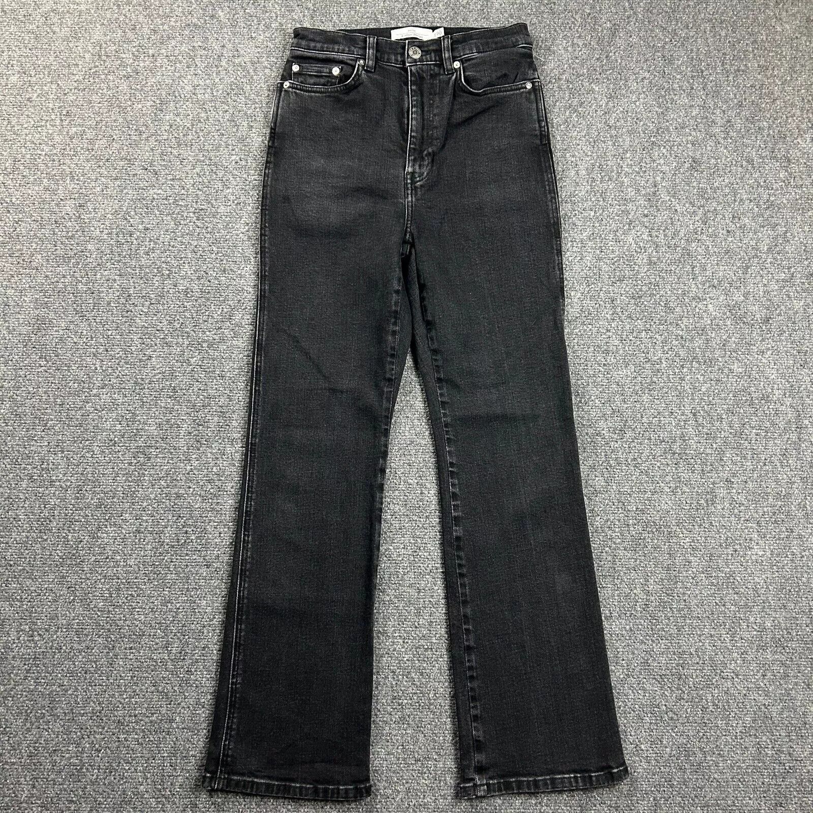 & Other Stories & Other Stories Jeans Womens 26 Charcoal Wash High Rise Size 26" / US 2 / IT 38 - 1 Thumbnail