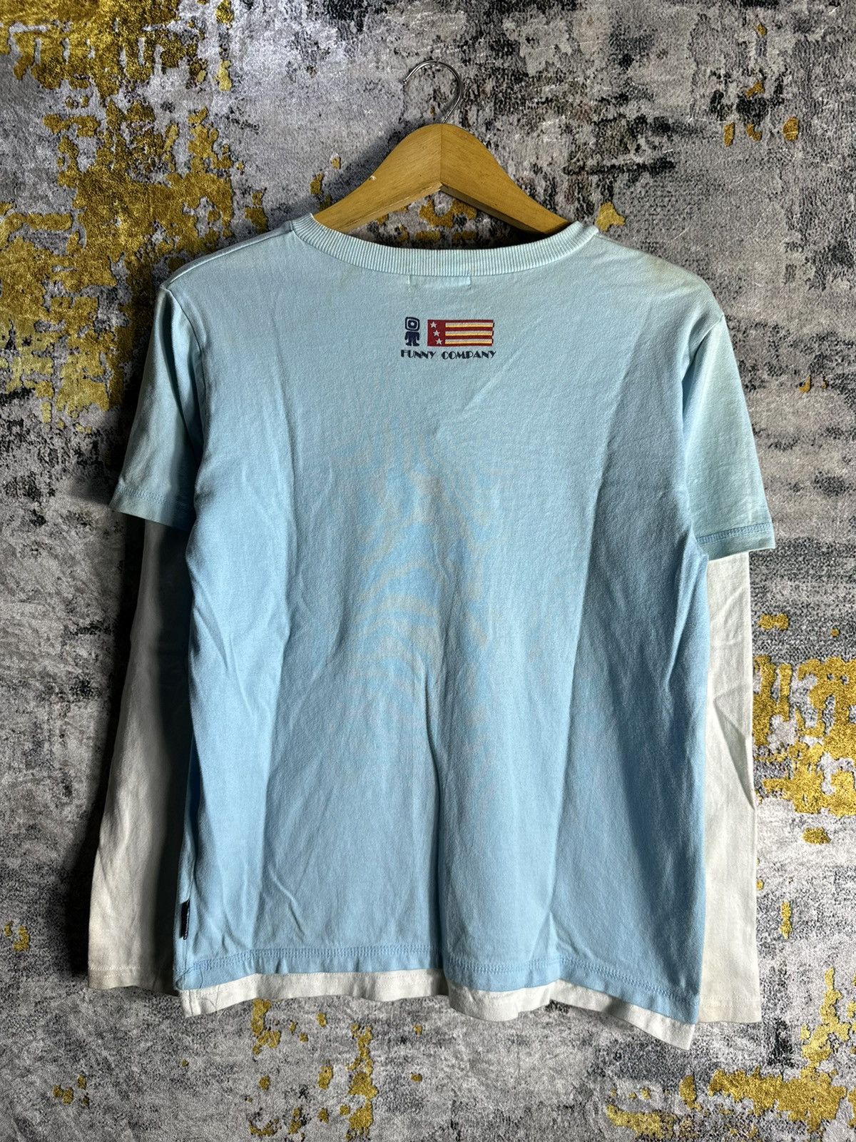 Beauty Beast 90s SICK TRASHED THE FUNNY HAWAIIAN DOUBLE LAYER IFSIX STYLE Size US M / EU 48-50 / 2 - 2 Thumbnail