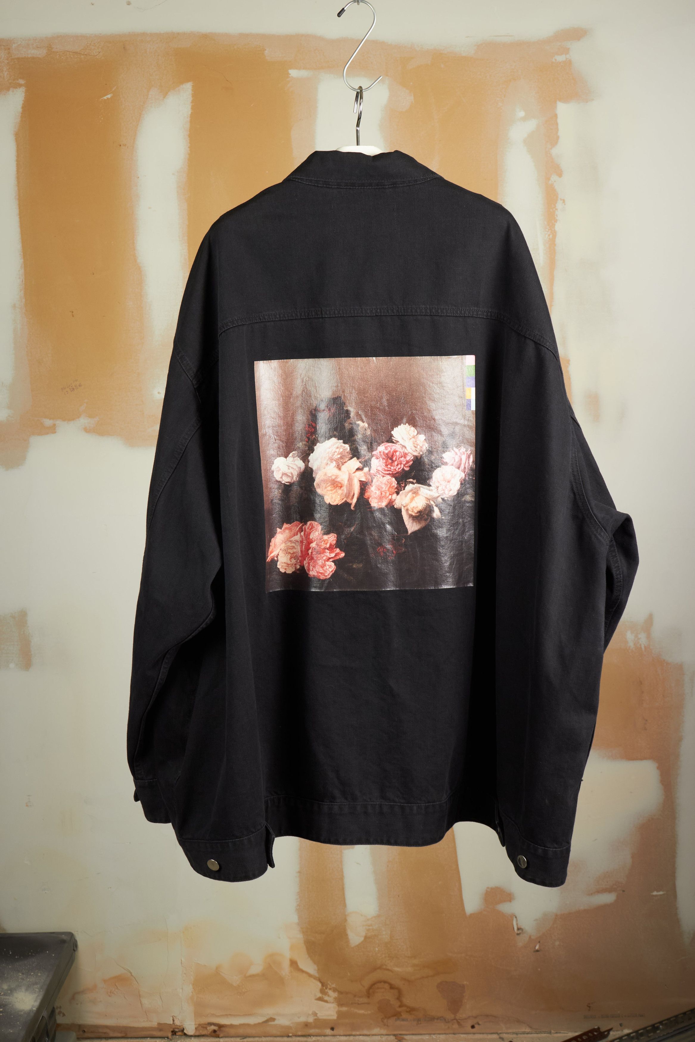Raf Simons SS18 REDUX [CLOSER] PRINT OVERSIZED DENIM JACKET Size US M / EU 48-50 / 2 - 3 Thumbnail