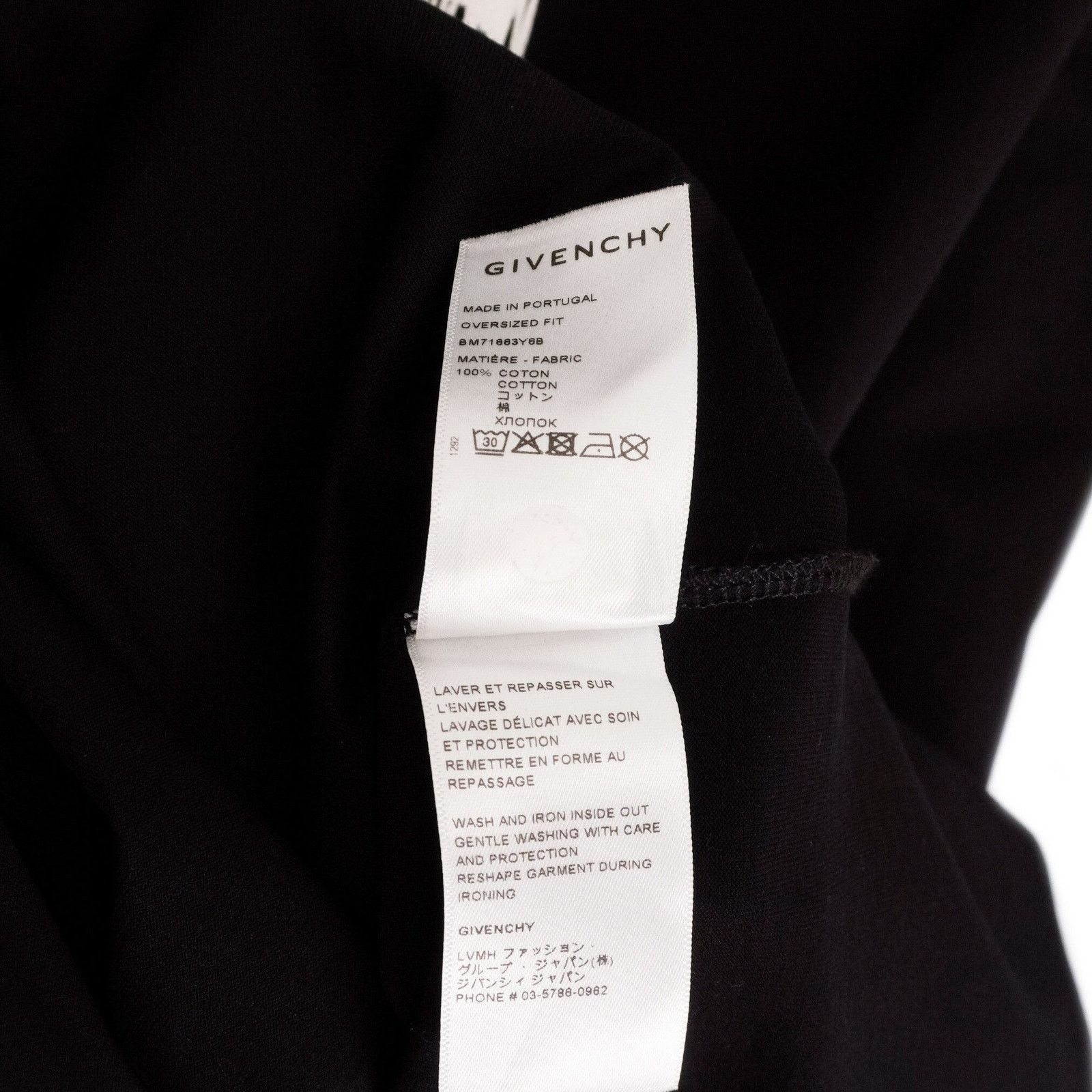 Givenchy Givenchy Barbed Iconic Gothic Logo Print Oversized Tee Shirt Size US L / EU 52-54 / 3 - 14 Thumbnail