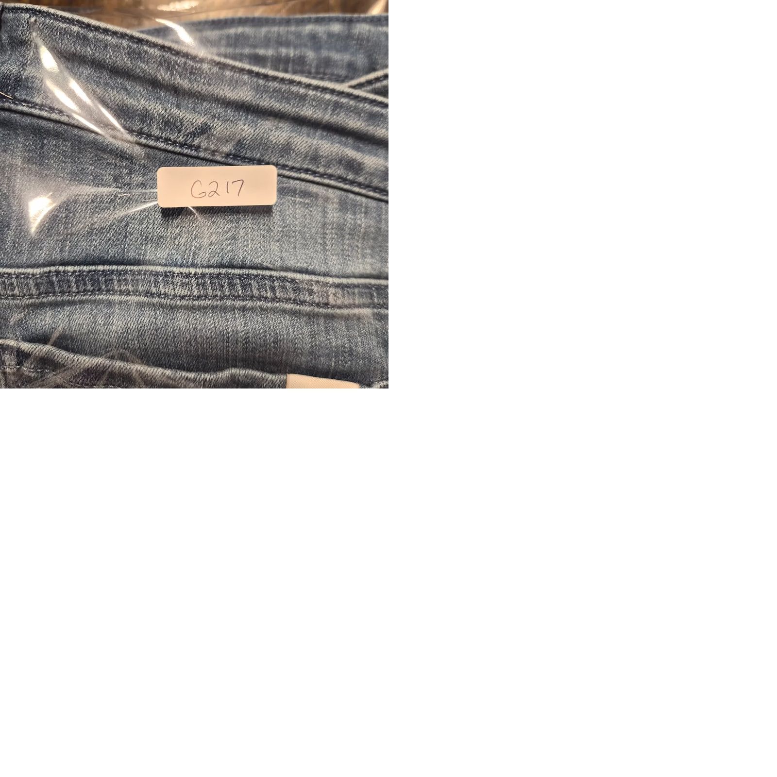 7 For All Mankind 7 For All Mankind Womens Jeans Size 10 30 Crop Kick Flare Stretch Blue G217 Size 32" / US 10 / IT 46 - 10 Thumbnail
