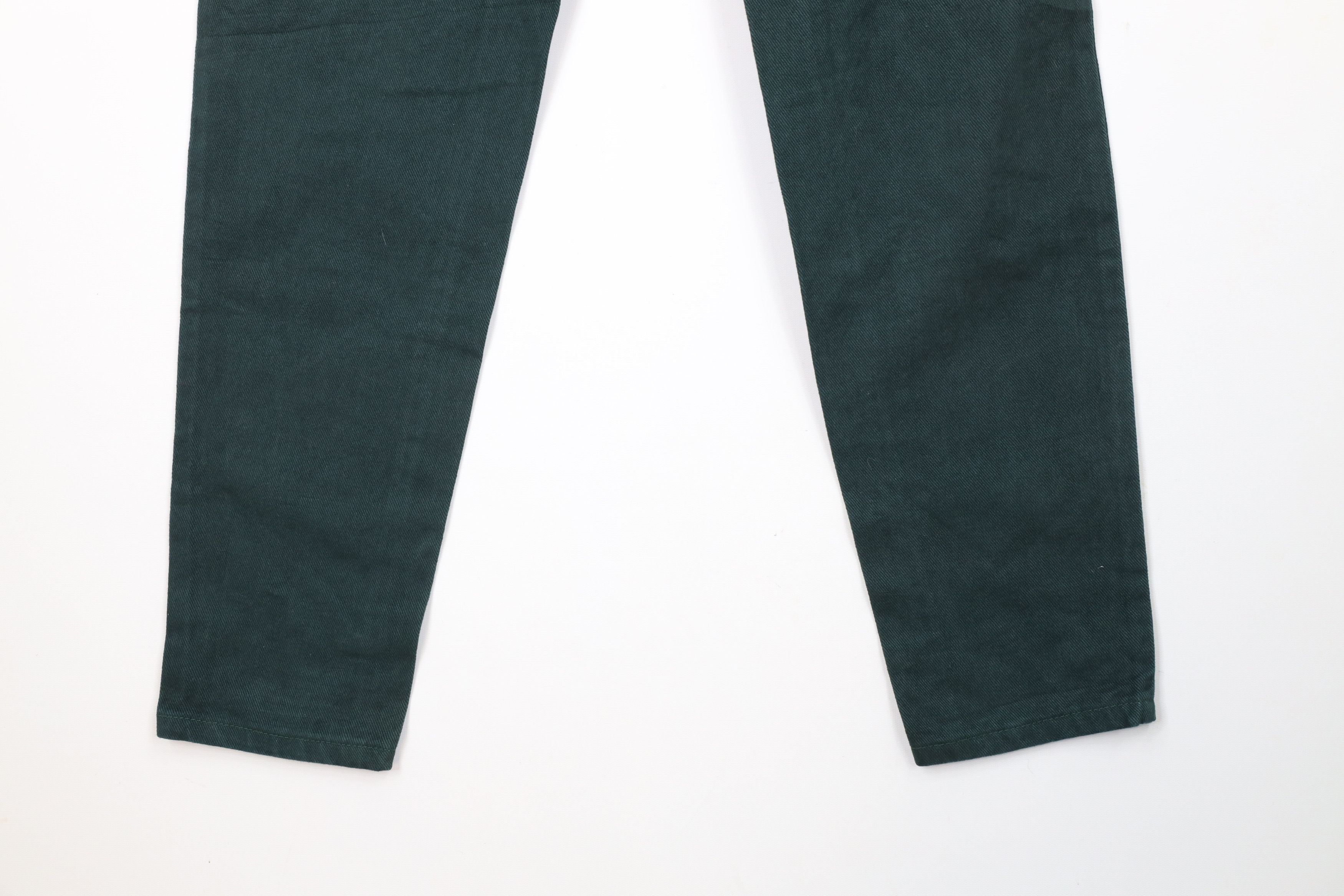 Lee × Vintage Deadstock Vintage 90s Lee Fit Tapered Leg Jeans Green USA Size 28" / US 6 / IT 42 - 14 Thumbnail