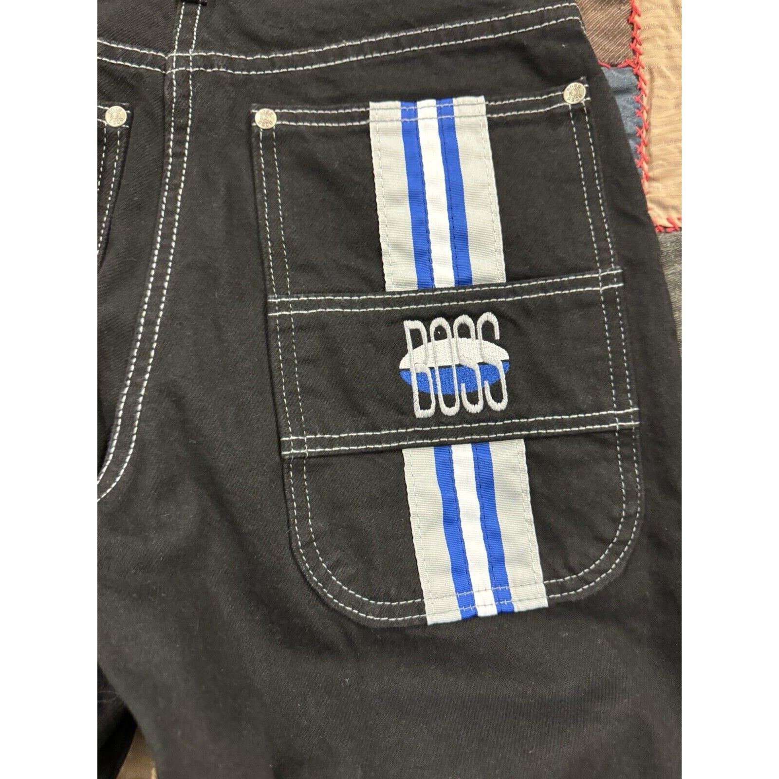 JNCO Deadstock 90s Baggy Skater Boss Jeans Men’s Size W28 X L30 Size US 28 / EU 44 - 5 Thumbnail