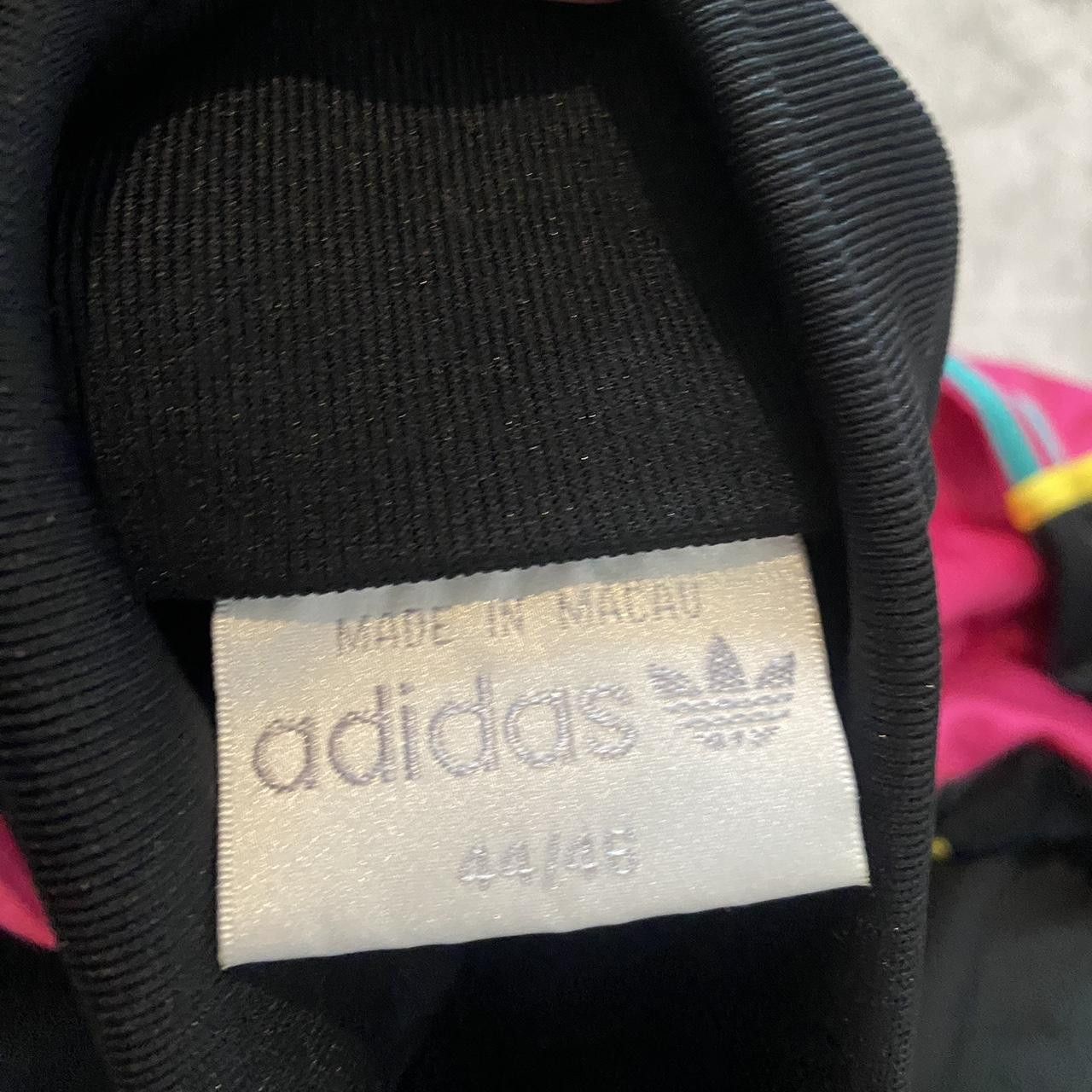Adidas 80s Adidas black and pink track jacket Size US L / EU 52-54 / 3 - 5 Thumbnail