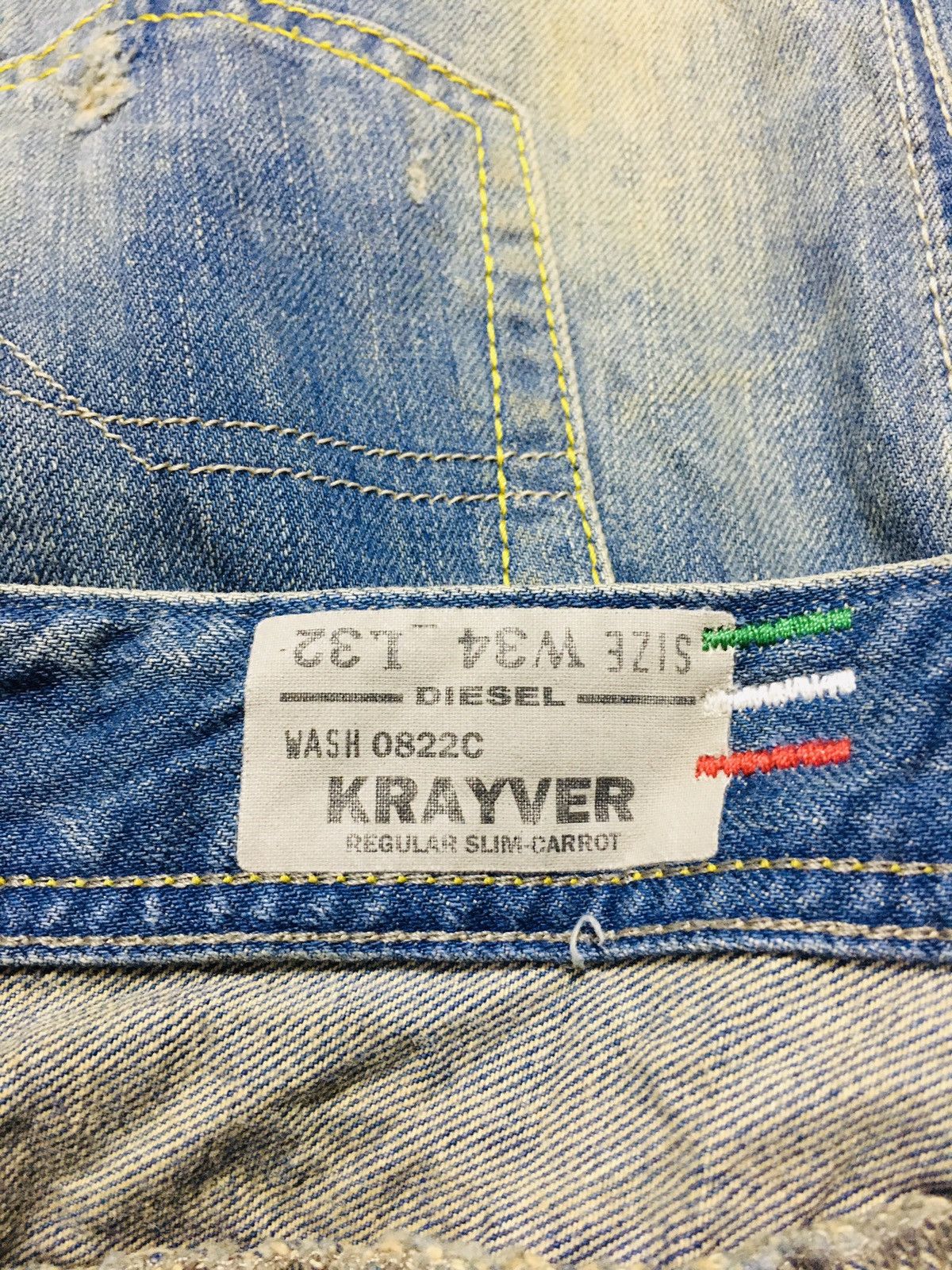 Diesel Diesel Distressed Jeans (16) Size US 37 - 13 Thumbnail