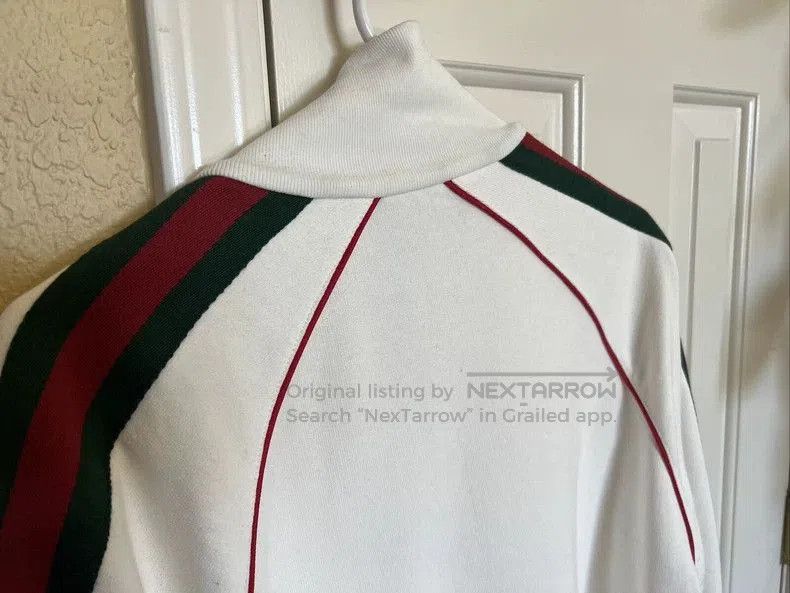 Gucci Gucci White Sport Jacket With Stripes. Size US XS / EU 42 / 0 - 6 Thumbnail