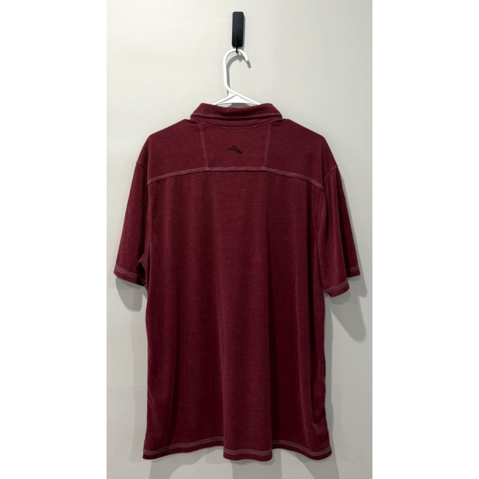 Tommy Bahama Tommy Bahama Polo Shirt XL Red Adult Mens Island Zone Supima Cotton Size US XL / EU 56 / 4 - 2 Thumbnail