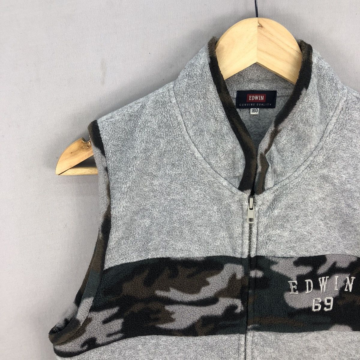 Edwin Edwin 69 Camo Fleece Vest Size US S / EU 44-46 / 1 - 2 Thumbnail