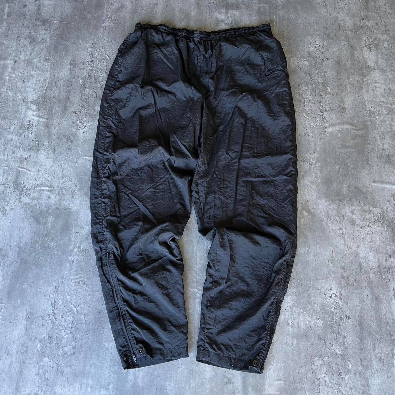 baggy grey nike sweatpants